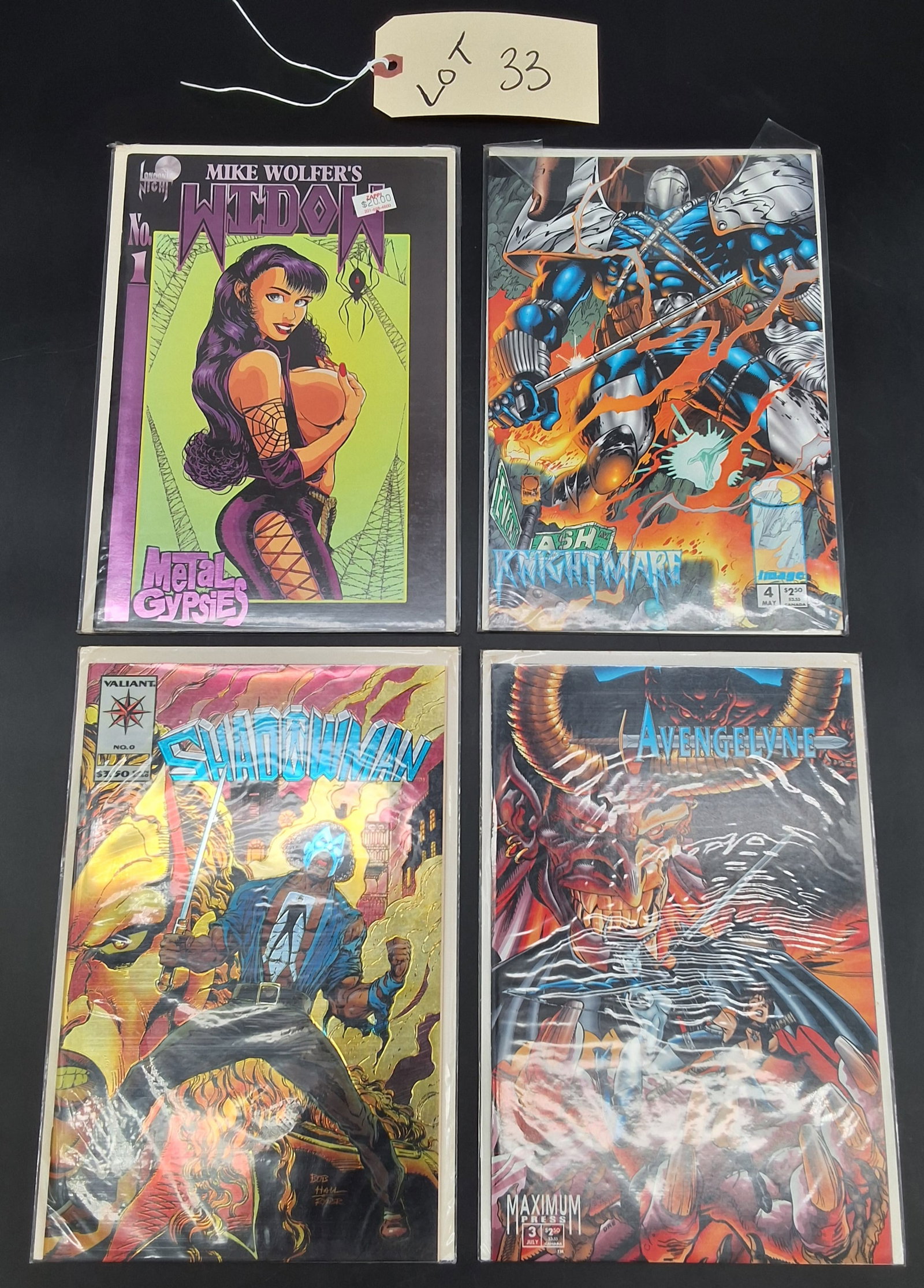 Lot of 4 Misc Comics: Lot of 4 Misc Comics Condition All property is sold in "as is" condition and all sales are final. Teel Auctions and its consignor make no representations or warranties, express or implied, with respec