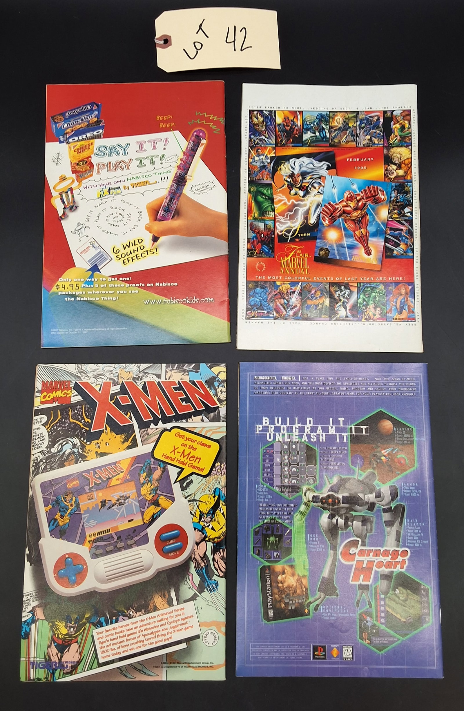 Lot of 4 Misc X-Men Comics - 2