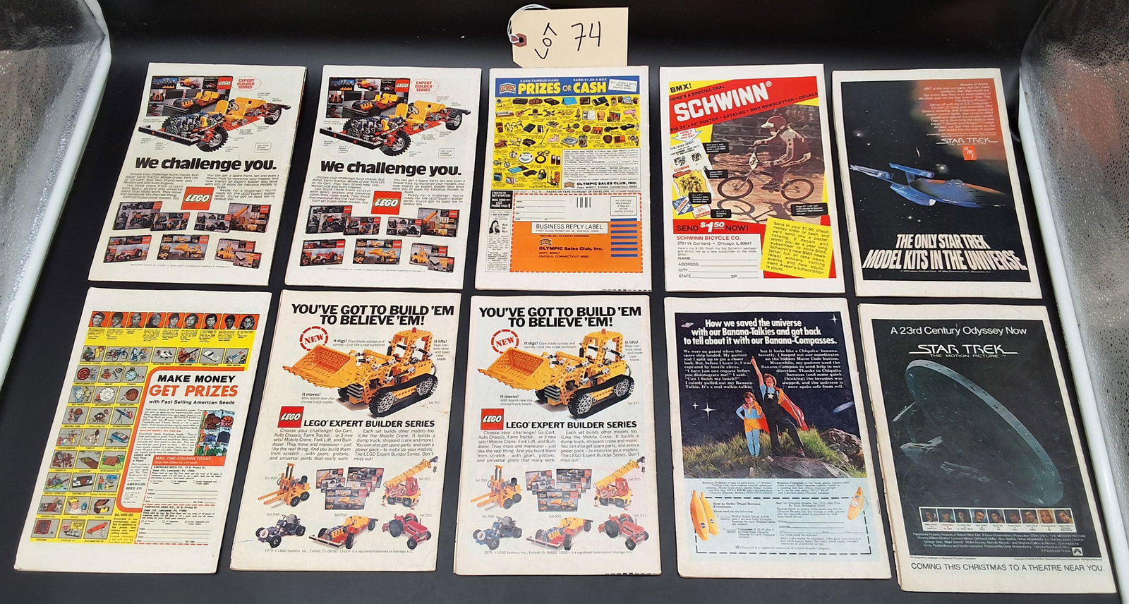 Lot of 10 Misc 1980s Machine Man Comics - 2