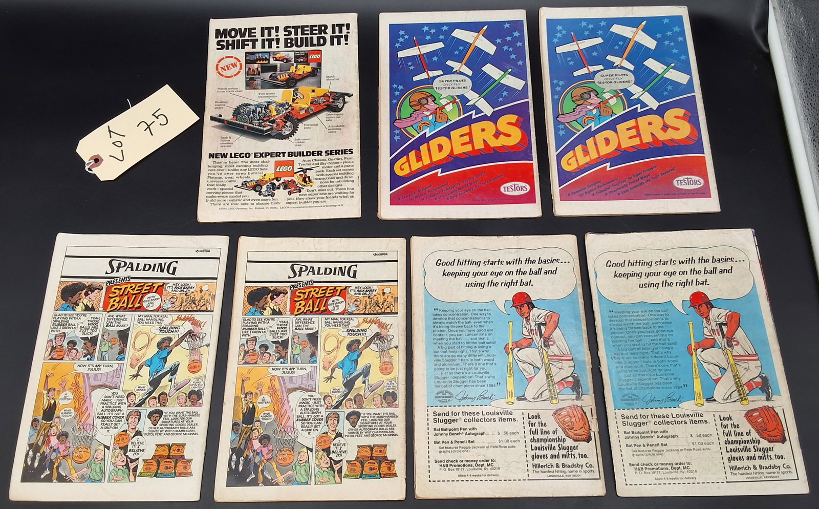 Lot of 7 Misc 70s-80s Machine Man Comics - 2