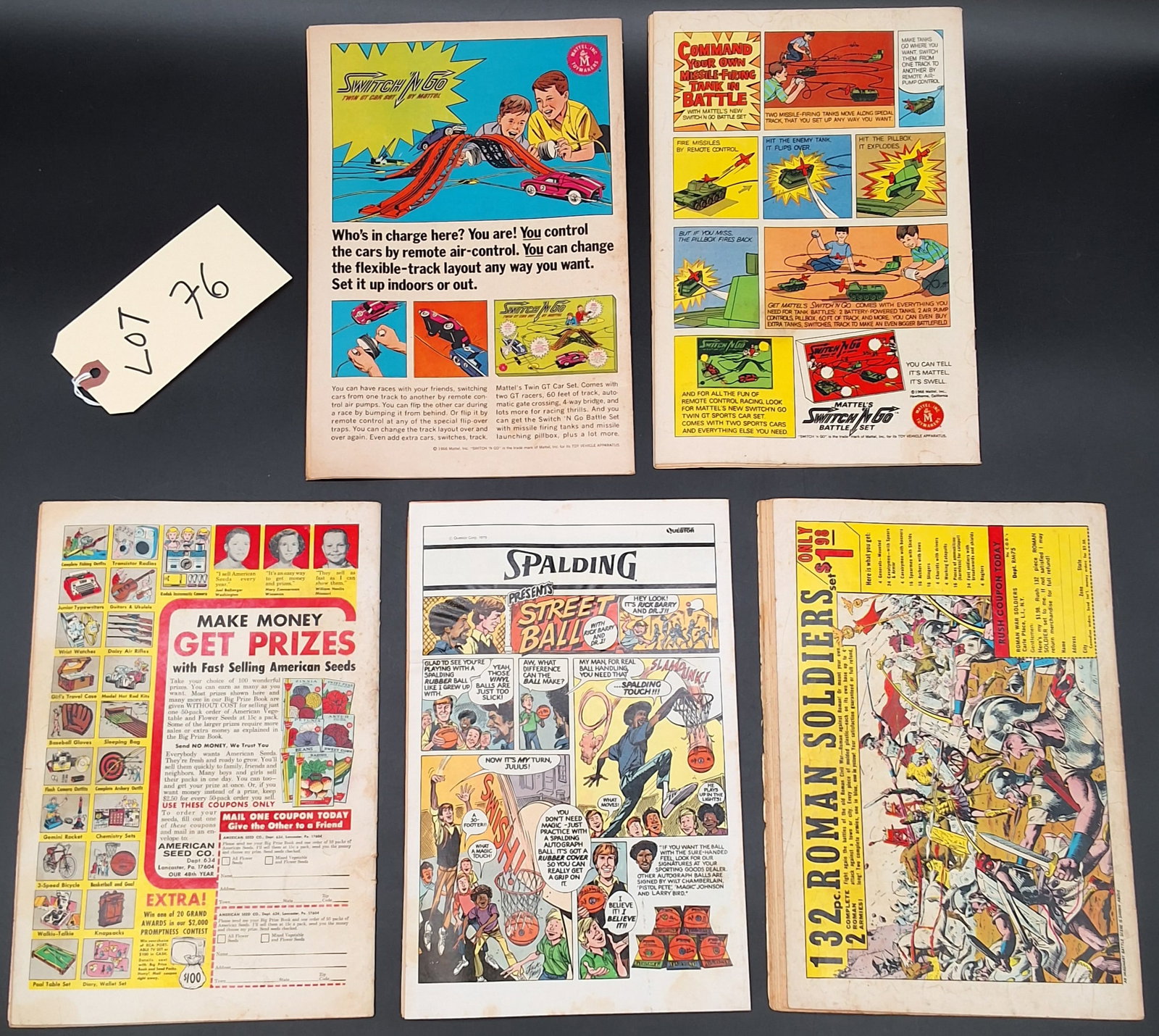 Lot of 5 Comics: 1960s Flash, 1949 Superboy #115 - 2