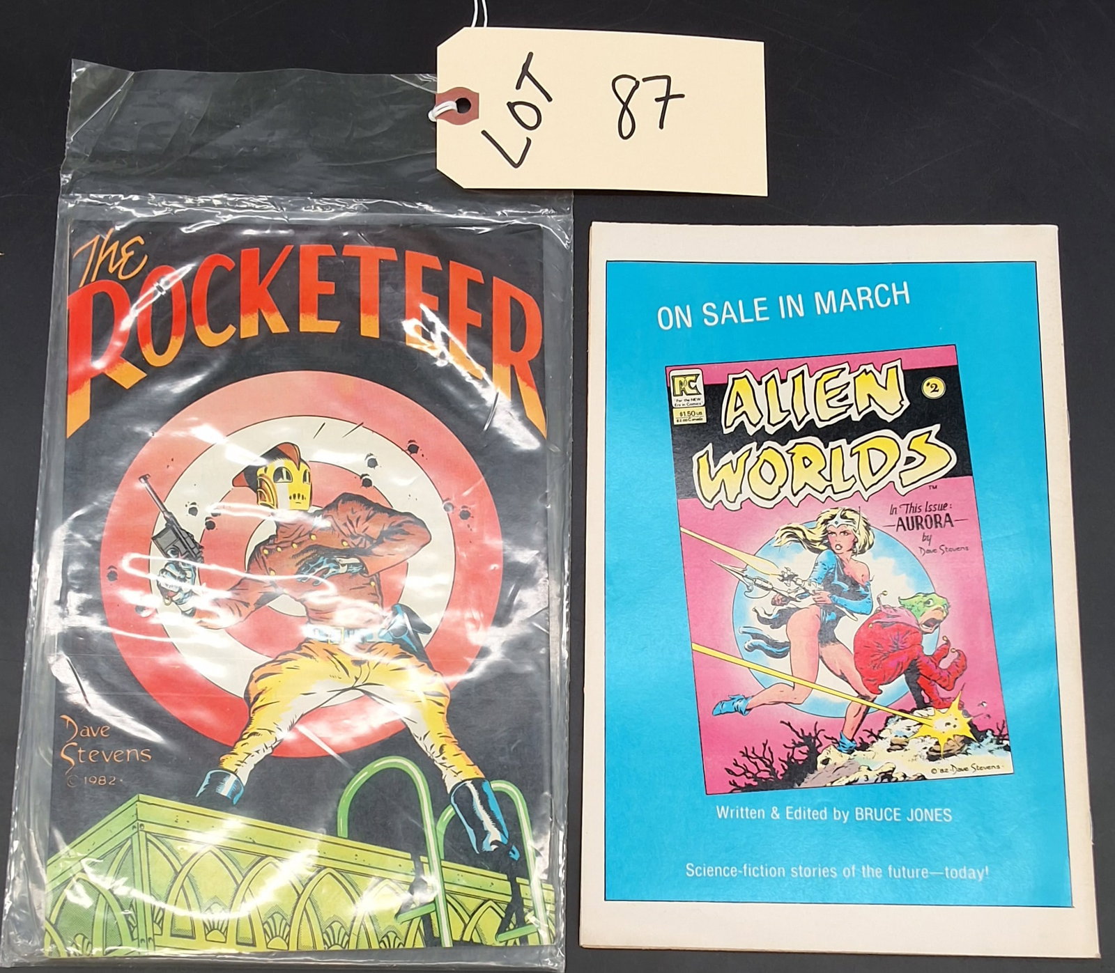 Pacific Presents "The Rocketeer" Issues 1 & 2 1983 - 2