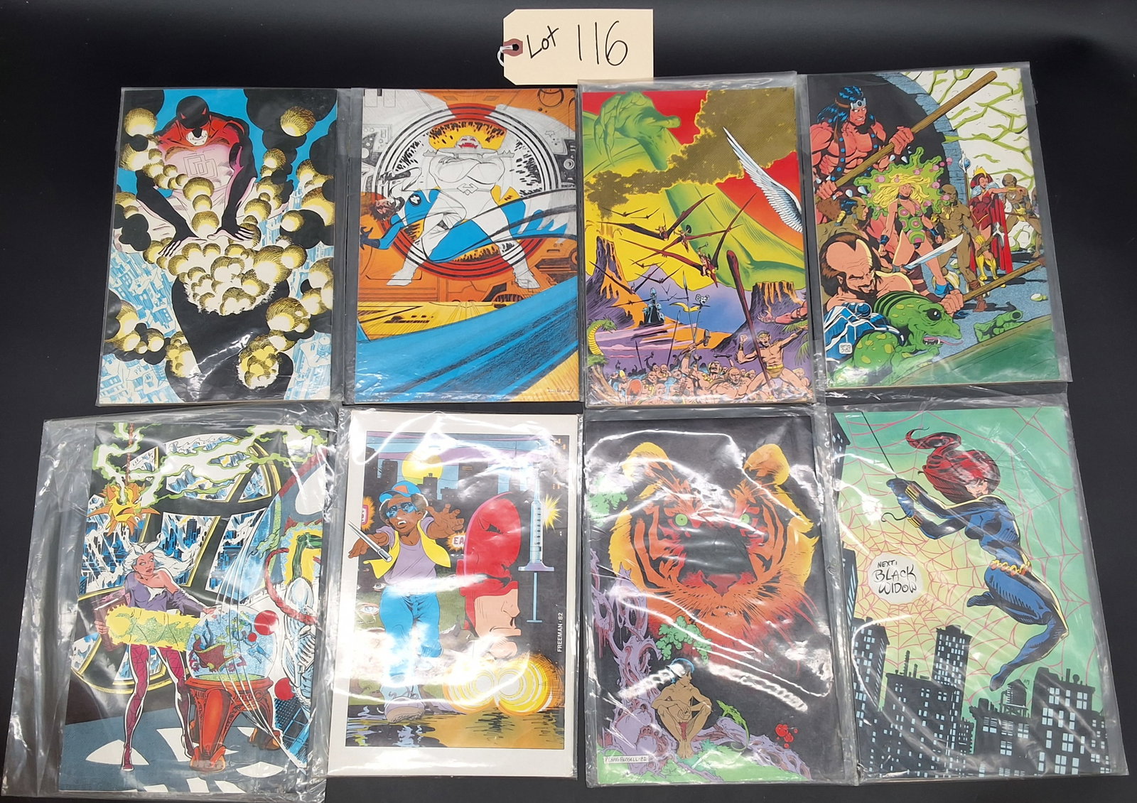 Lot of 8 Marvel Fanfare Comics - 2