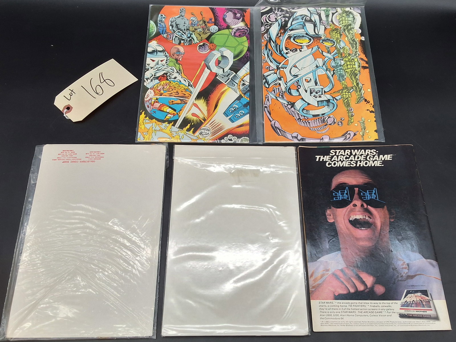 Lot of 5 Misc Vtintage Marvel Comics - 2