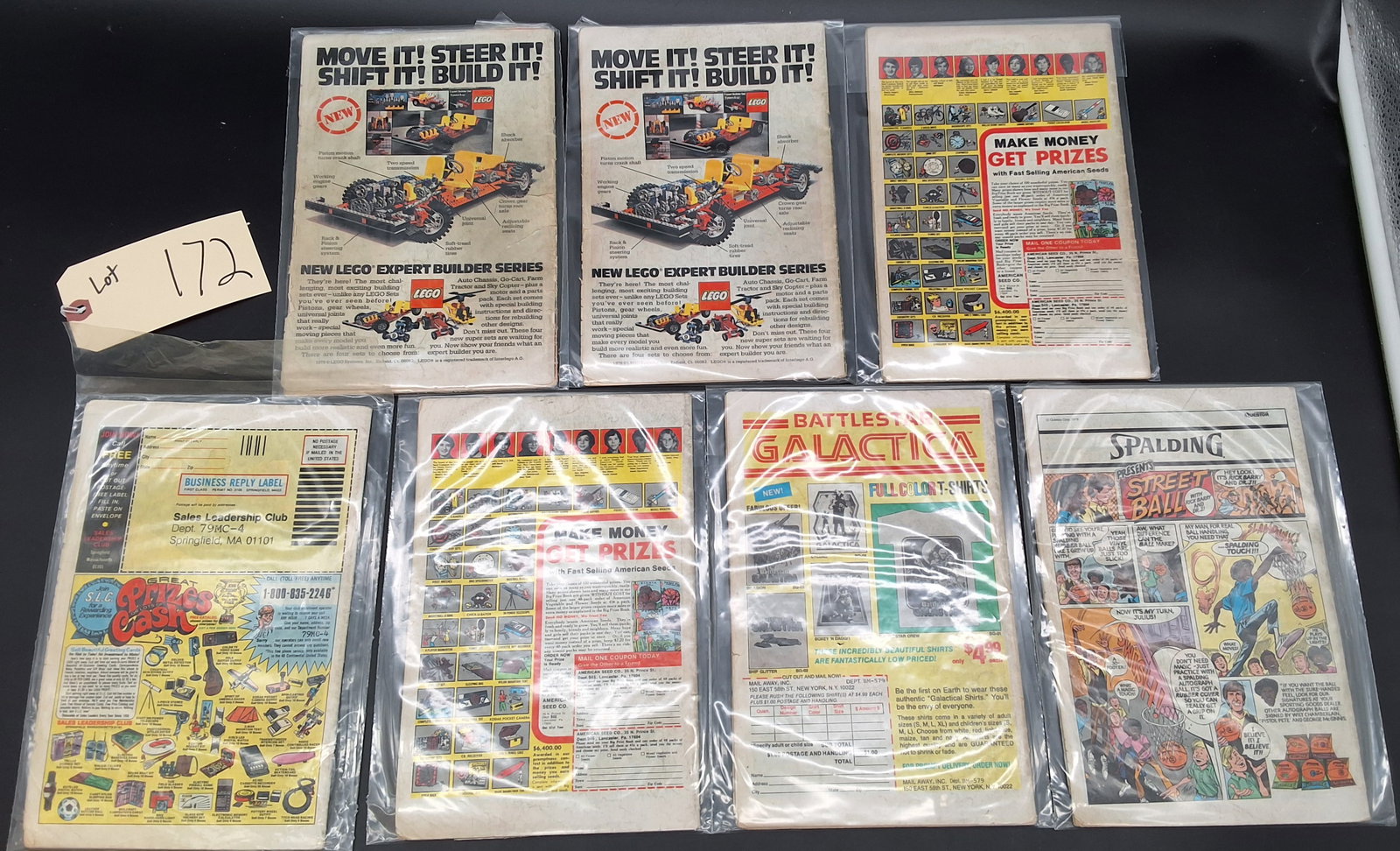 Lot of 7 Micronauts Comics: Vol 1. Issues 1-7 Marvel Comics 1979 - 2