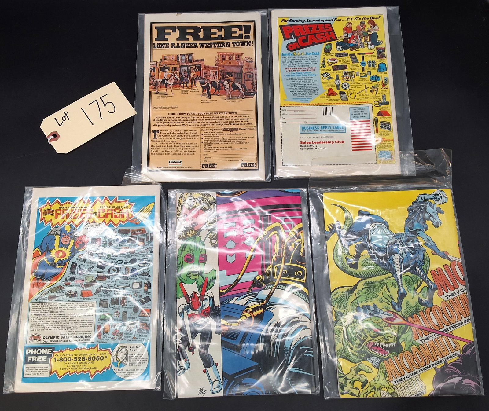Lot of 5 Misc 1980s Micronauts Comics - 2