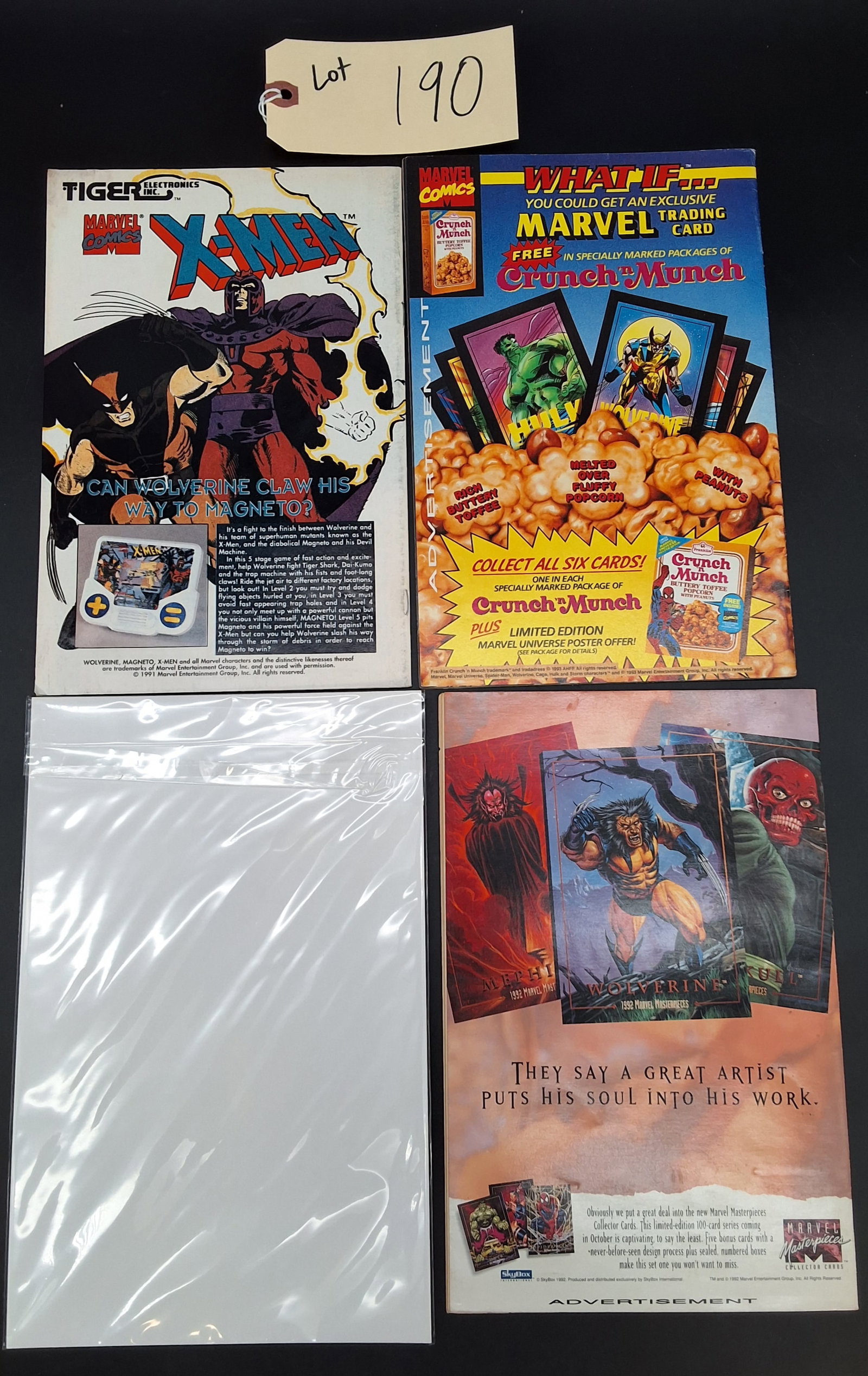 Lot of 4 Misc Vintage Marvel Comics - 2