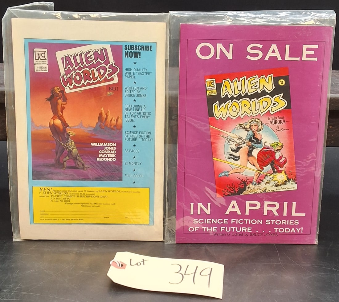 Twisted Tales: Issues 1 & 2 Pacific Comics 1982 - 2