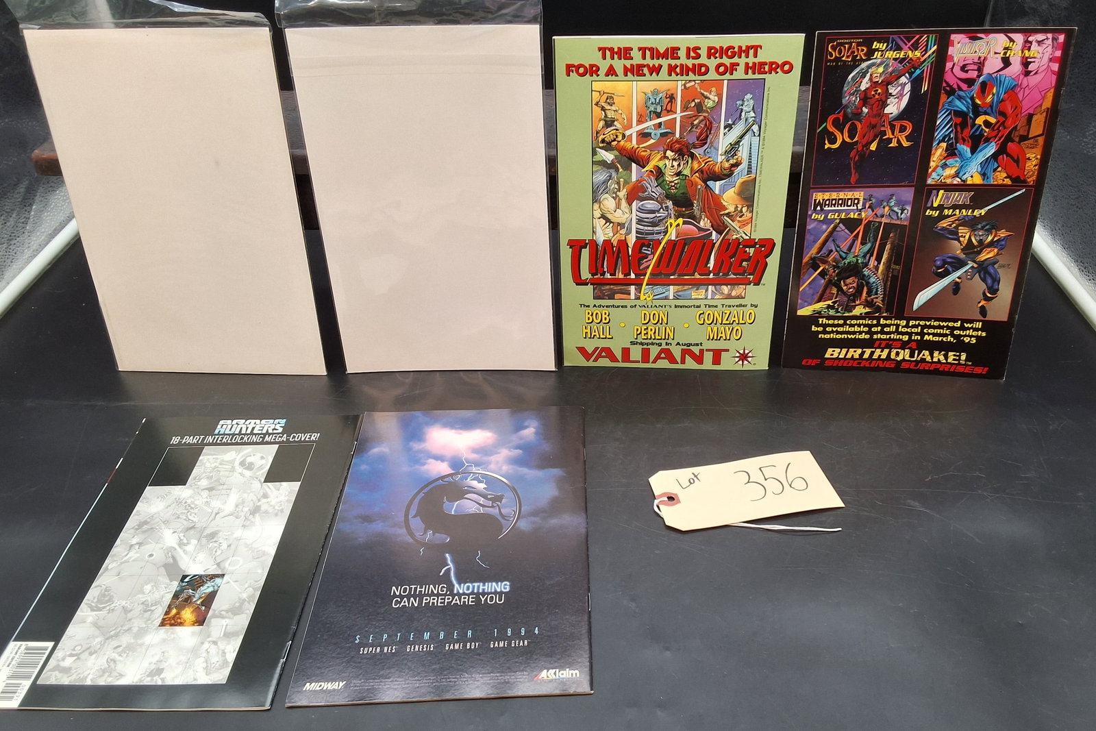 Lot of 6 Misc Valiant Comics: Turok, Valiant Free-View, Armor Hunters, The H.A.R.D. Corps - 2