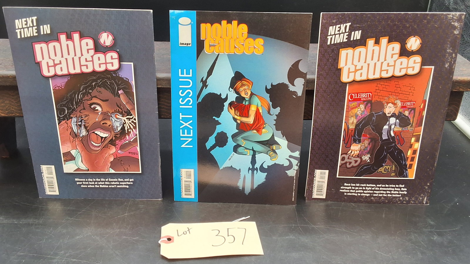 Lot of 3 Noble Causes Comics: Issues 11, 18, 19 - 2