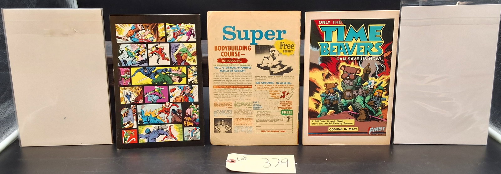 Lot of 5 Vintage Comics: Sprocket Man, The Mighty Crusaders, Captain Atom, Sable, The Web - 2