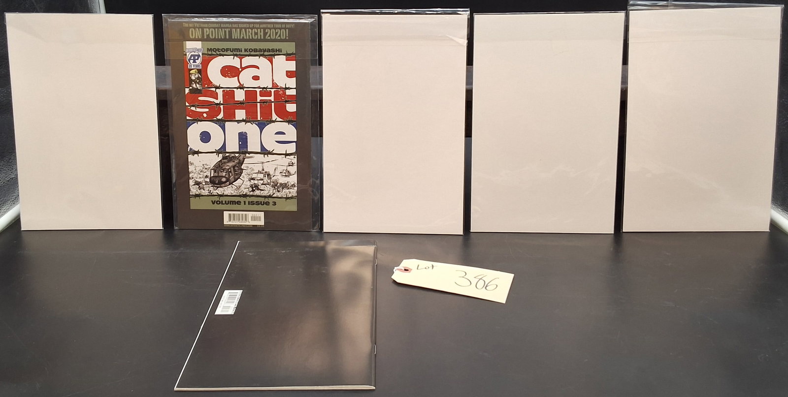 Lot of 6 Misc Comics: Letter 44, Cat Shit One, Mind MGMT, American Gods, Enemy, Barrier - 2