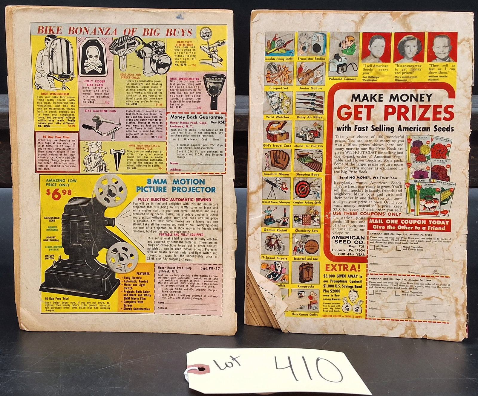 Lot of 2 Vintage World's Finest DC Comics: #126 June 1962 and #165 March 1967 - 2