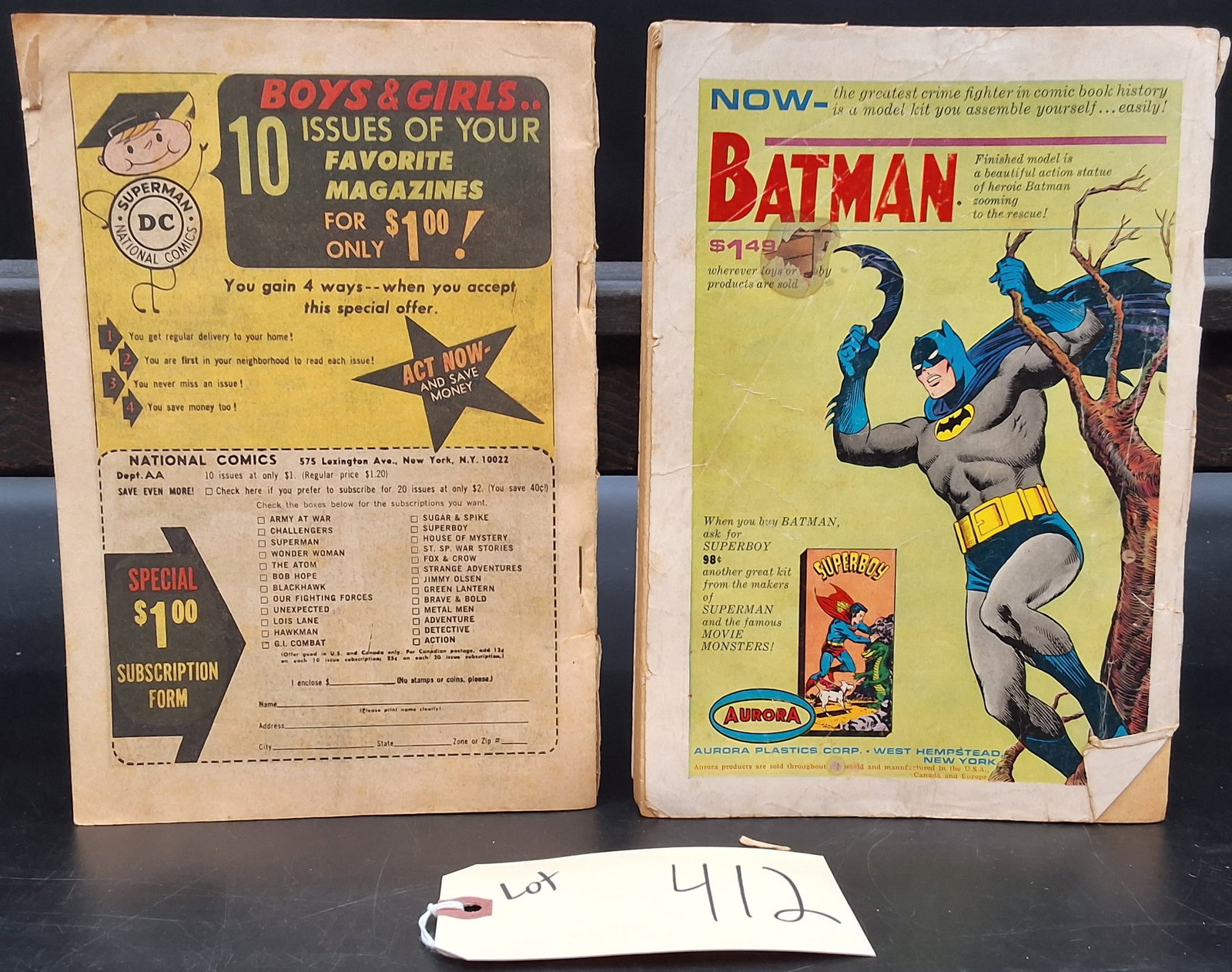 1965 DC Comics 80 Page Giant: Superman and Batman, Superboy - 2