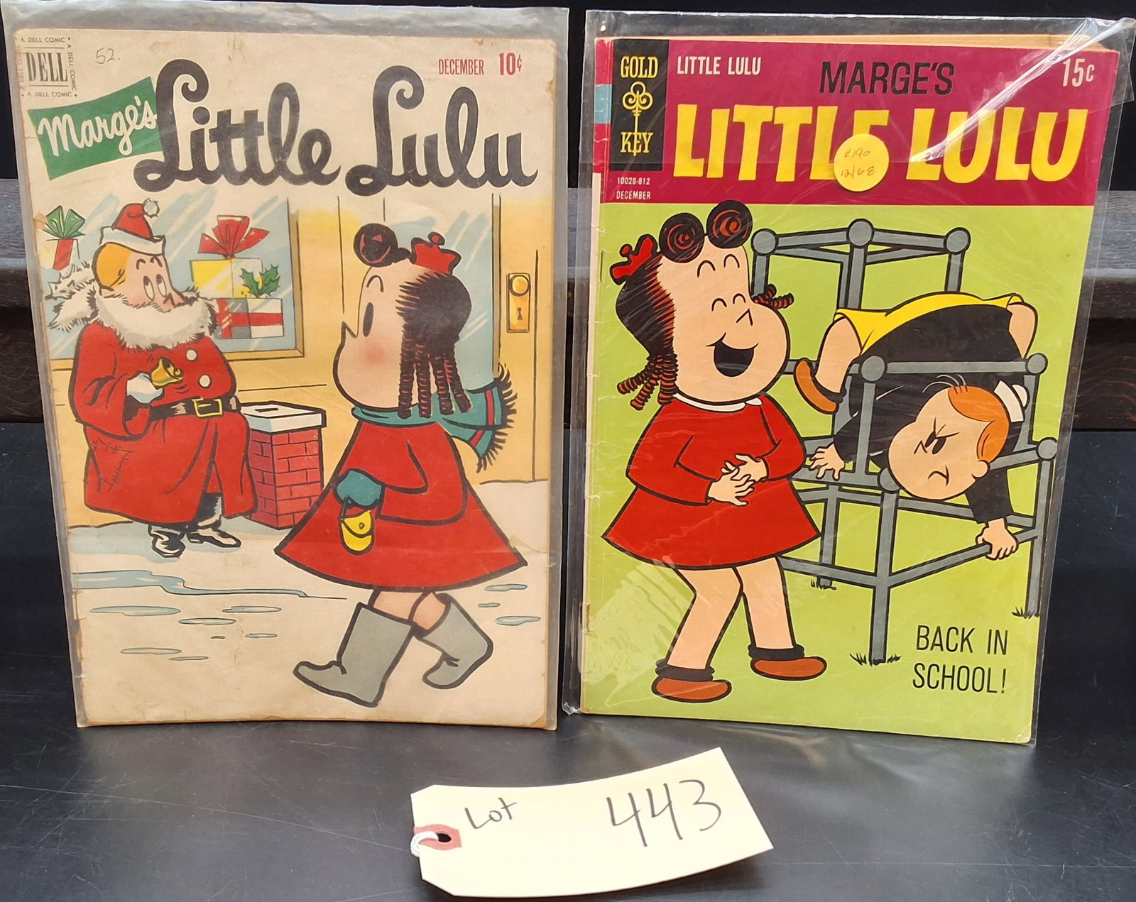 Lot of 2 December Marge's Little Lulu Comics: Lot of 2 December Marge's Little Lulu Comics Condition All property is sold in "as is" condition and all sales are final. Teel Auctions and its consignor make no representations or warranties, express