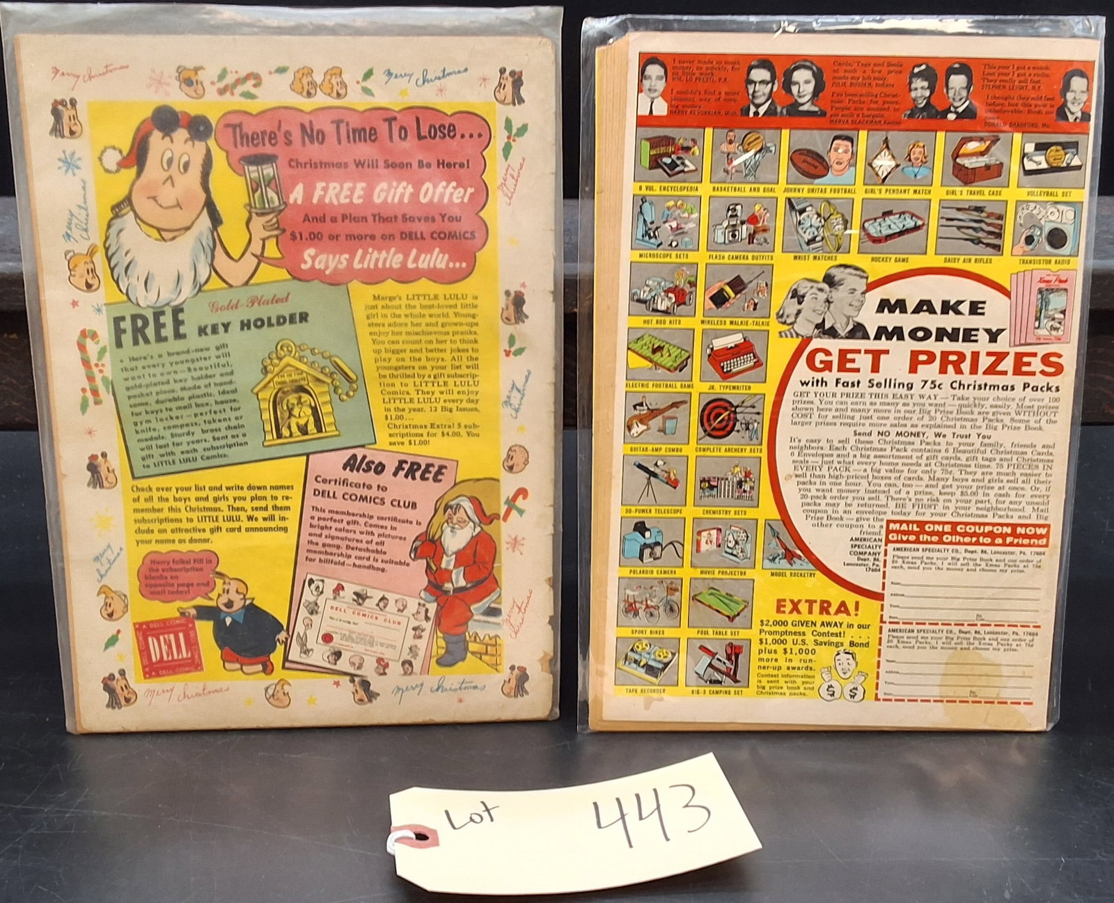 Lot of 2 December Marge's Little Lulu Comics - 2