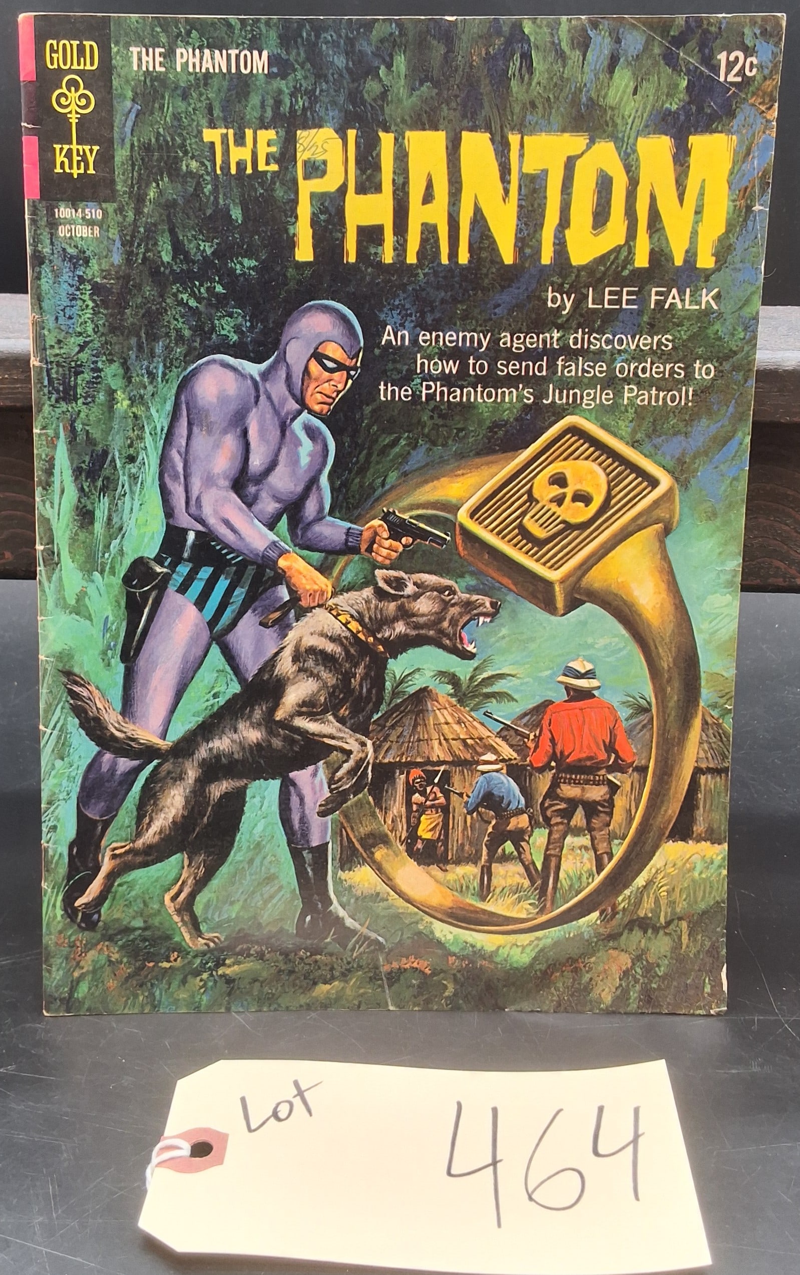 The Phantom #14 Gold Key Comics 1965: The Phantom #14 Gold Key Comics 1965 Condition All property is sold in "as is" condition and all sales are final. Teel Auctions and its consignor make no representations or warranties, express or impl
