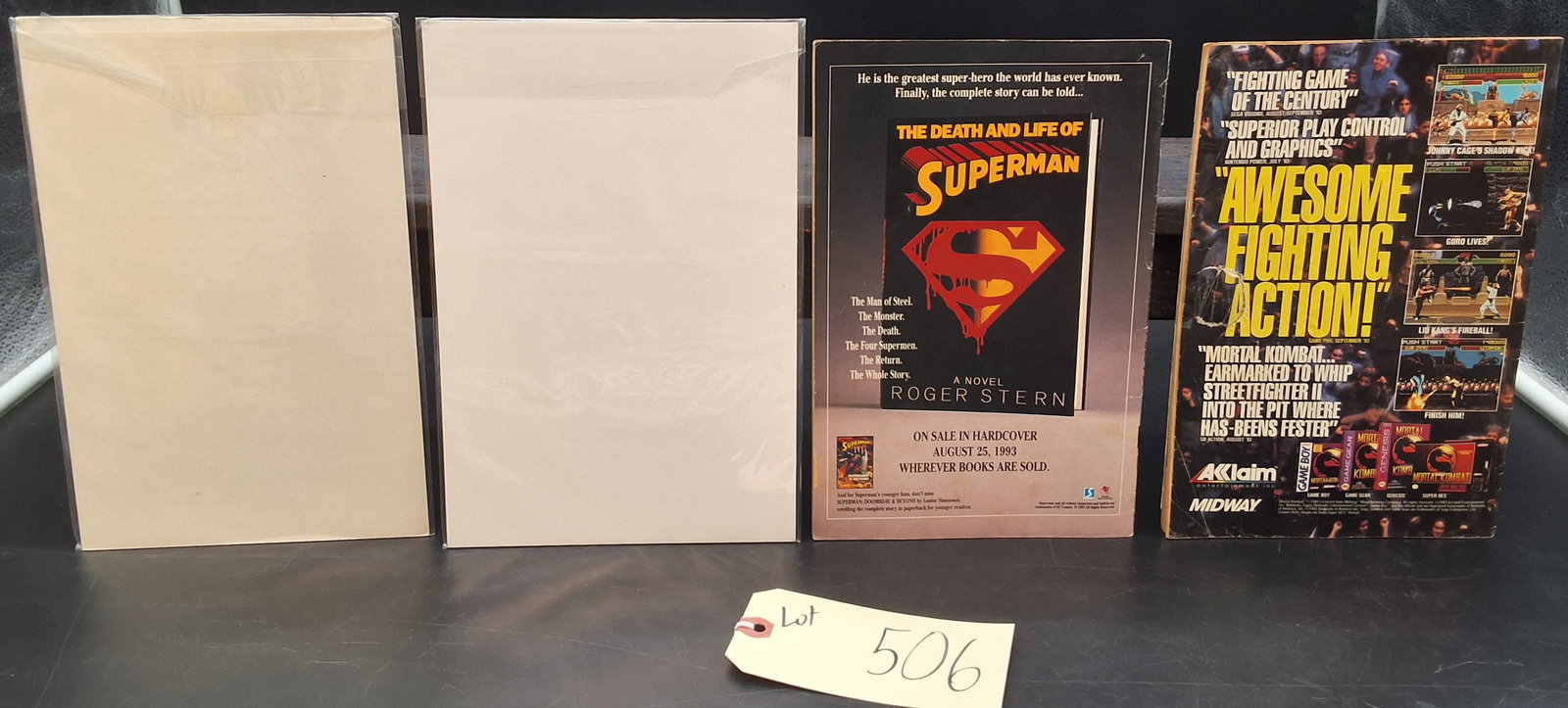 Lot of 4 1990s Superman in Action Comics: #670, 689, 691, 693 - 2