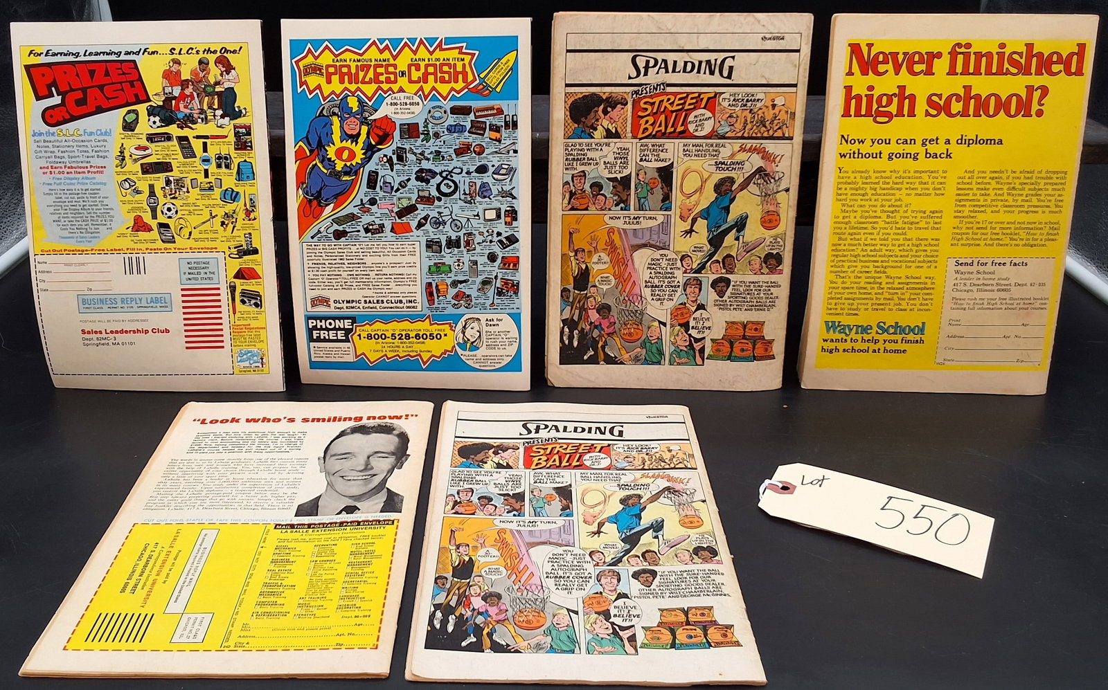 Lot of 6 Misc Vintage Marvel Comics - 2