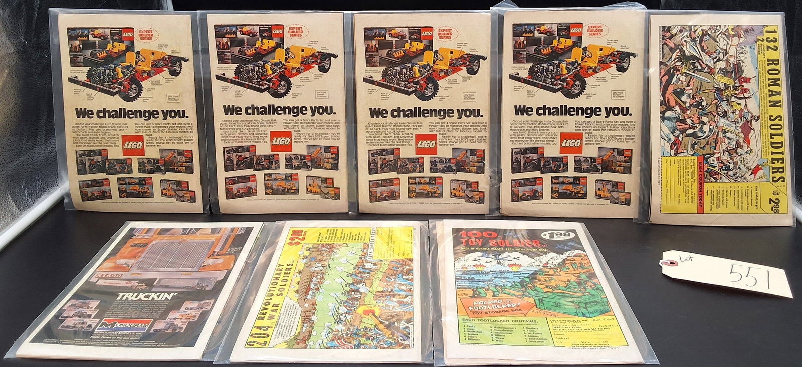 Lot of 8 1980s Ghost Rider Comics: #50-57 - 2