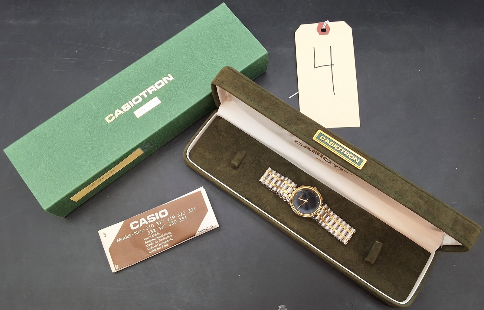 Casio 351 MG-3100SG 001340: Casio 351 MG-3100SG 001340 Condition All property is sold in "as is" condition and all sales are final. Teel Auctions and its consignor make no representations or warranties, express or implied, with