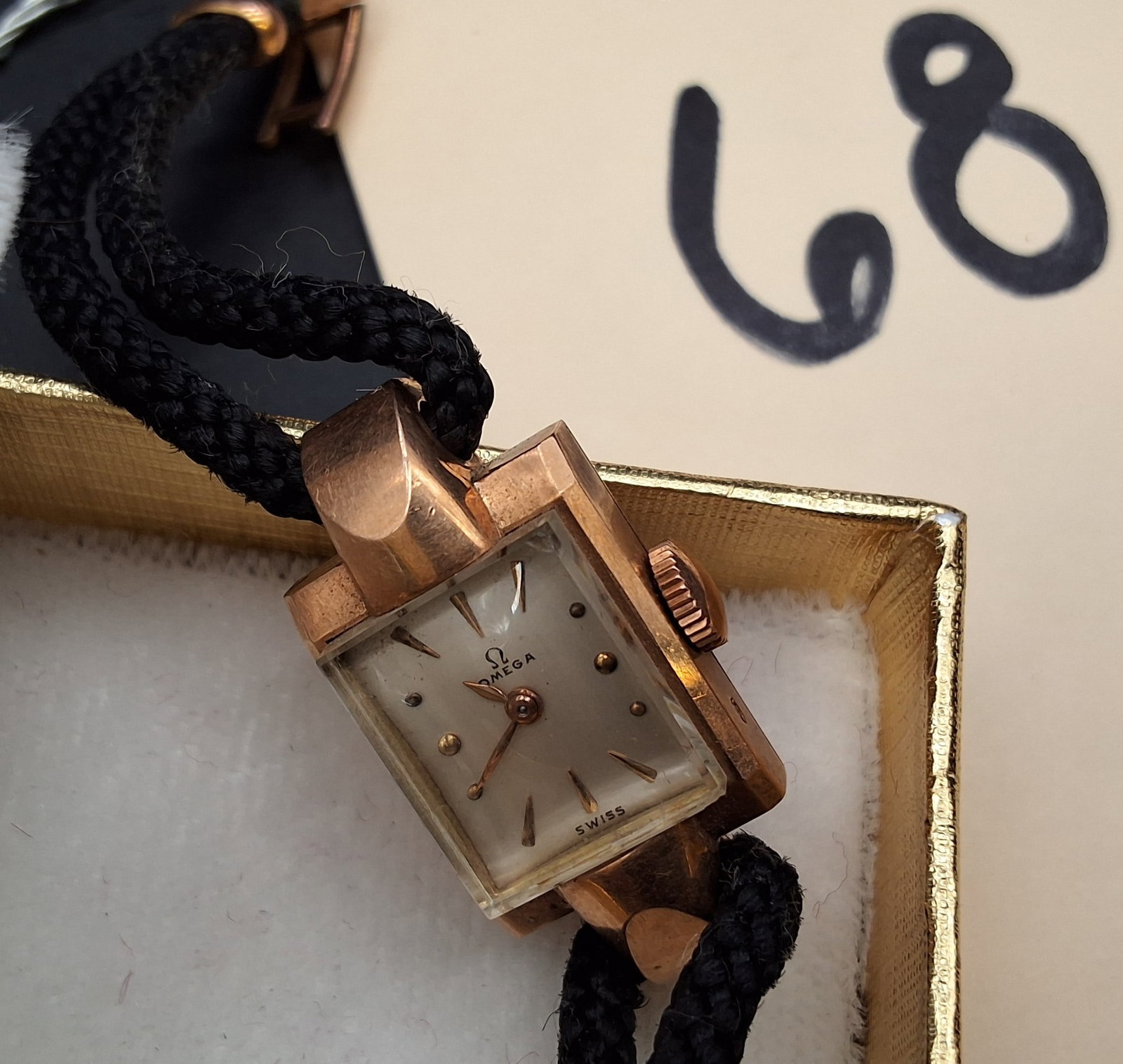 Swiss made Omega 14k gold watch - 2