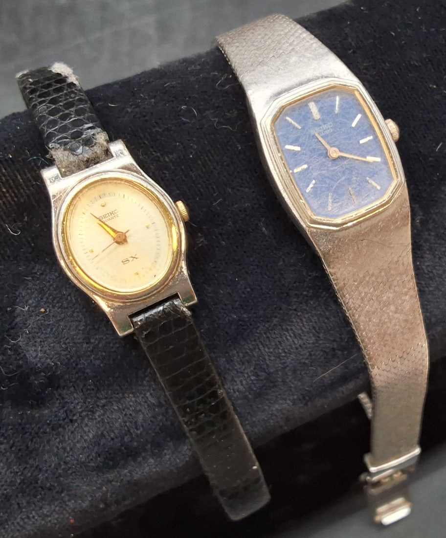 Lot of 2 Seiko Quartz watches - 2