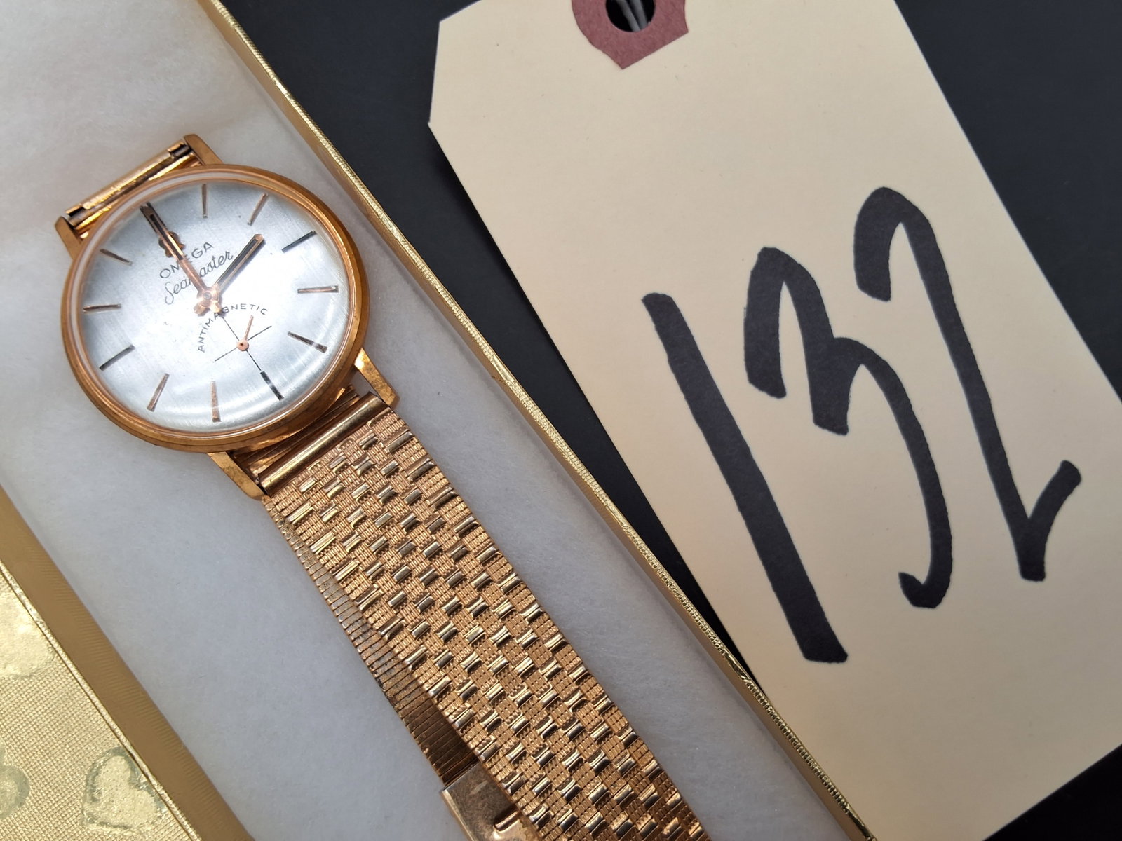 Omega Seamaster Gold toned men's watch marked 18k cannot verify - 2