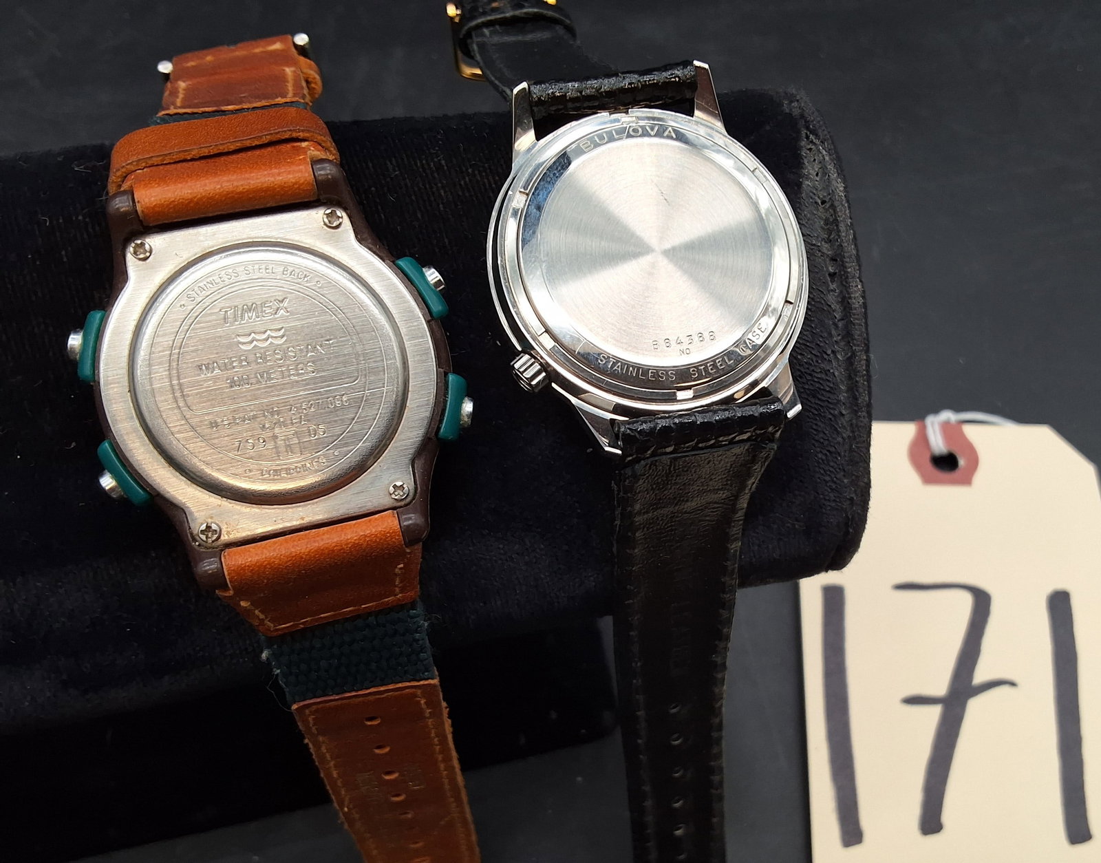 Lot of 2 men's watches: Timex Expedition 759 DS and Bulova Accutron B84388 - 3