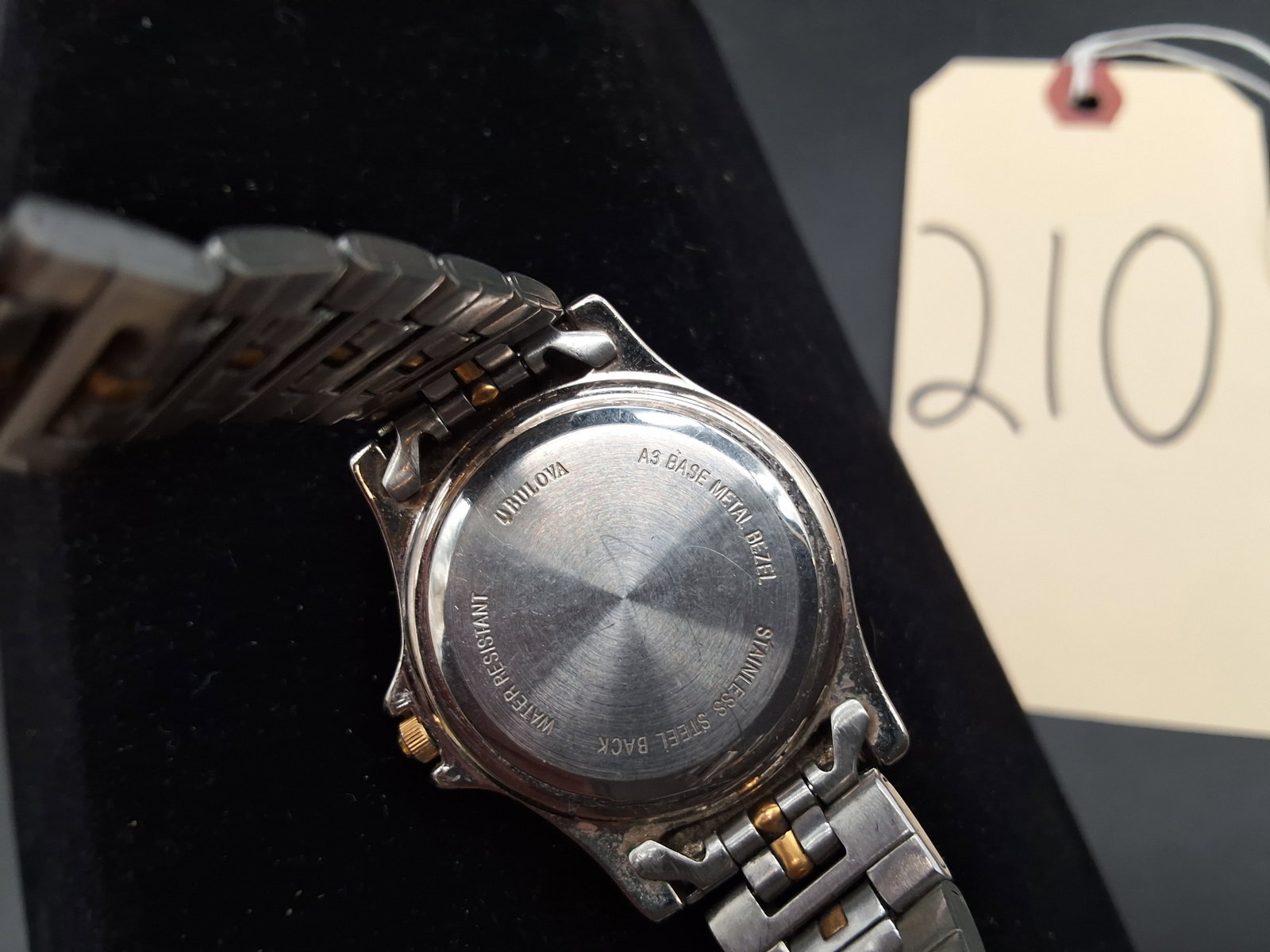 Caravelle by Bulova 5 Star 2 tone watch - 3