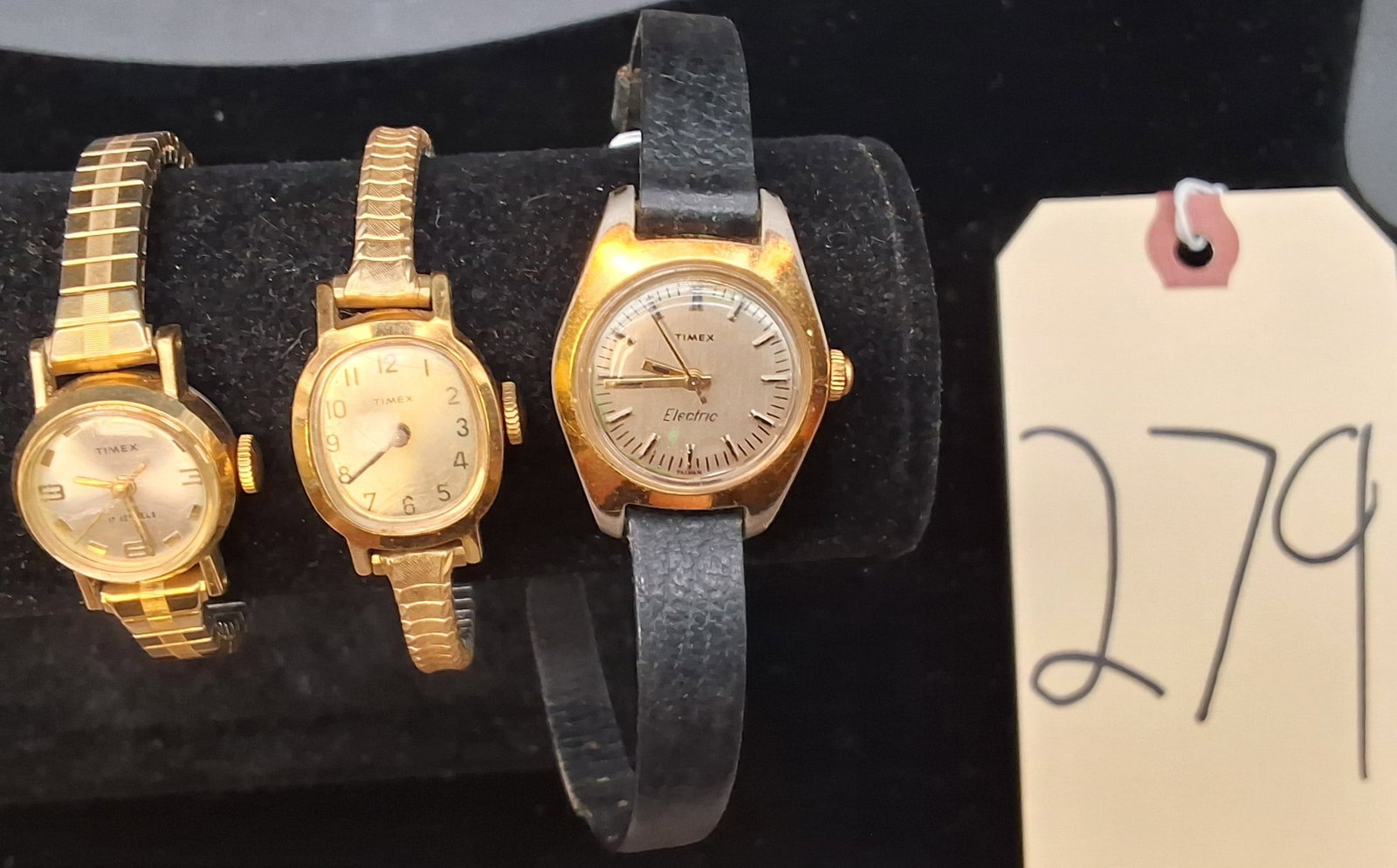 Lot of 3 Gold tone Timex Ladies Watches (1 of 3)