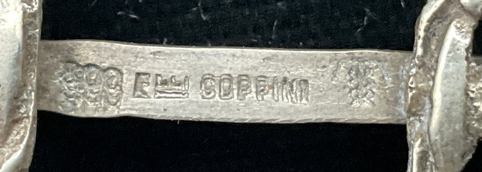 A Group of 800 and 925 Silver Accessories Including Fratelli Coppini Italian Buckles - 4