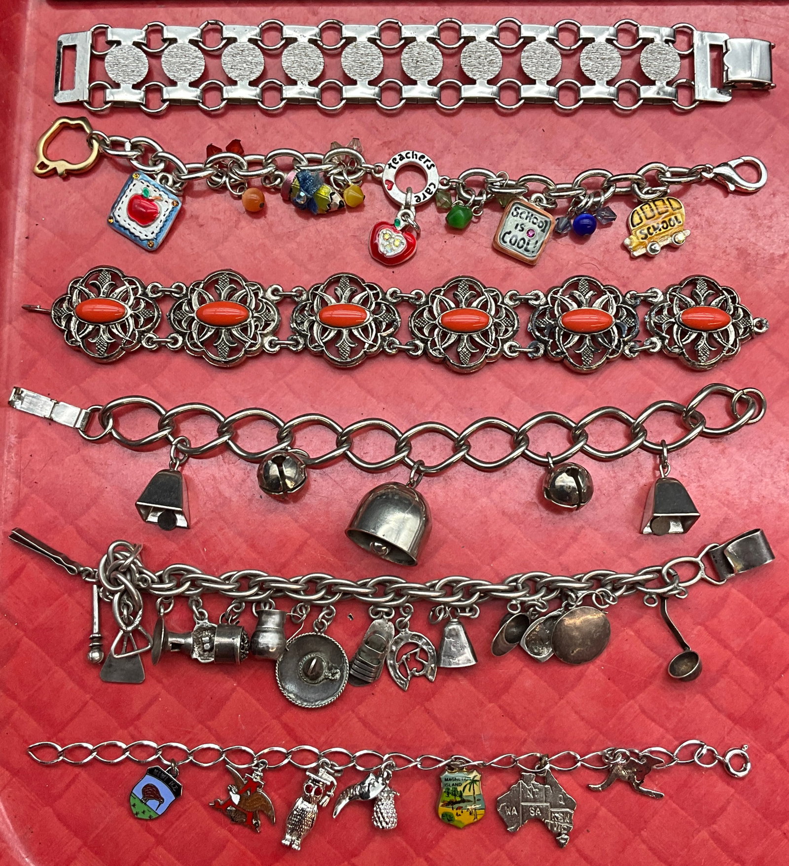 An Assortment of Vintage Costume and Sterling Silver Jewelry - 2