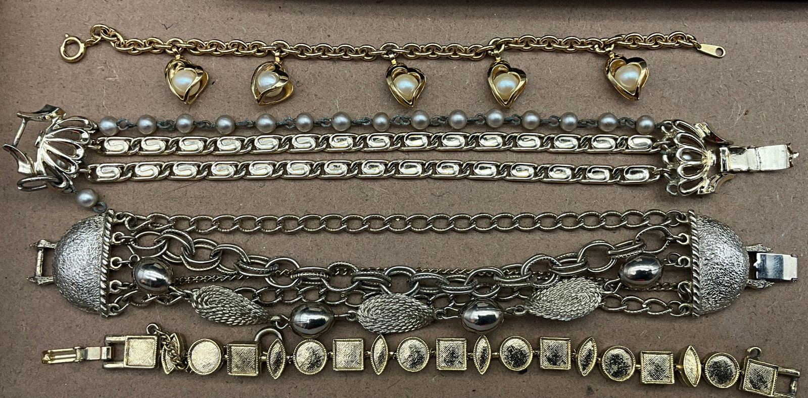 An Assortment of Vintage Costume Jewelry Including Lisner - 2