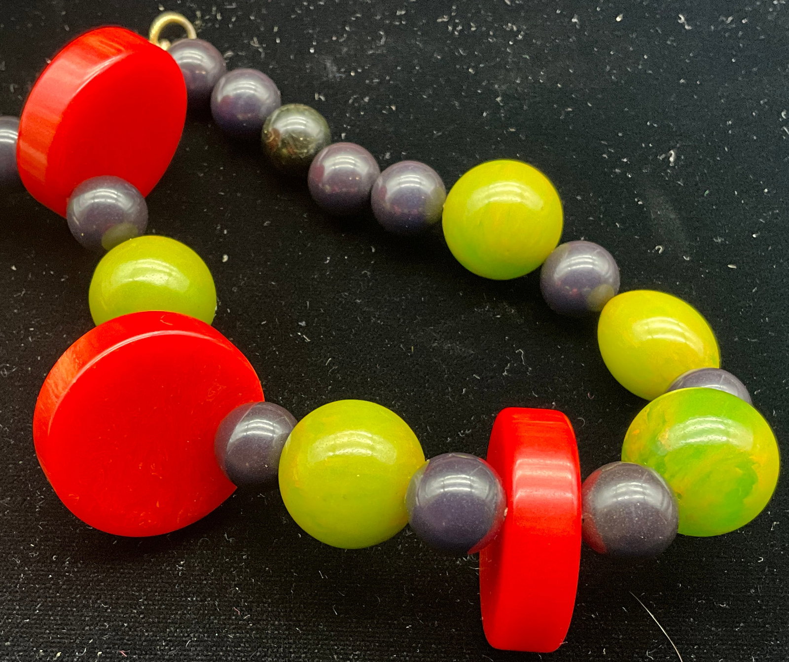 Three-Piece Bakelite Jewelry Set - 3