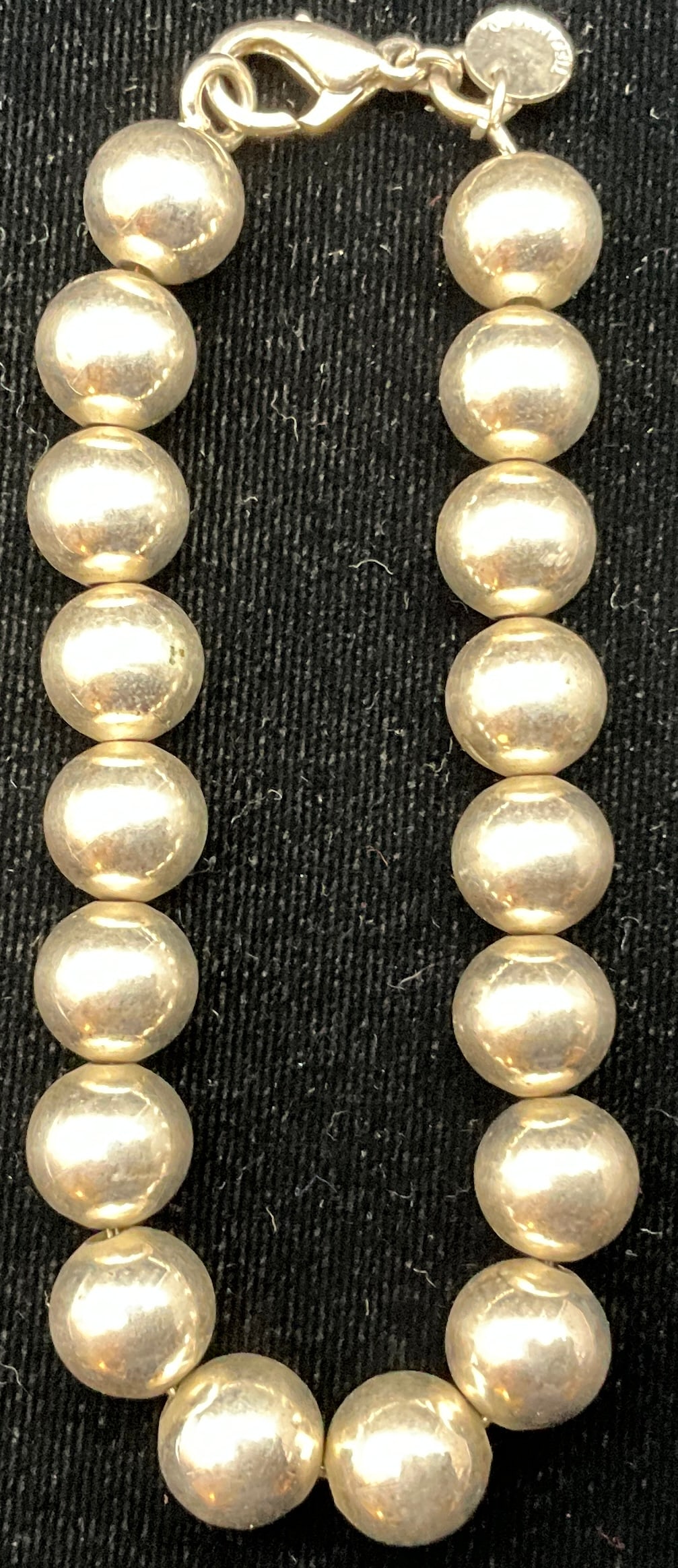 Tiffany & Co. Sterling Silver Beaded Ball Bracelet - 2