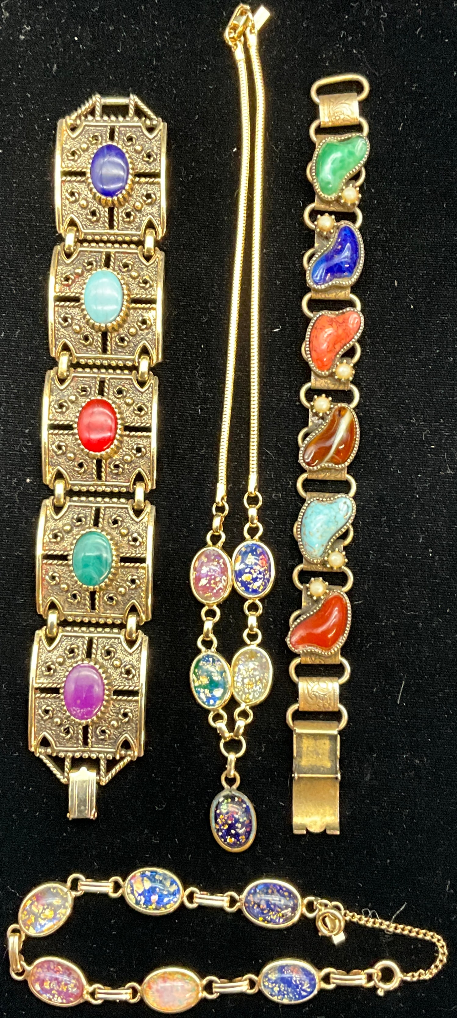 A Collection of Vintage Gold-Tone Jewelry - 2