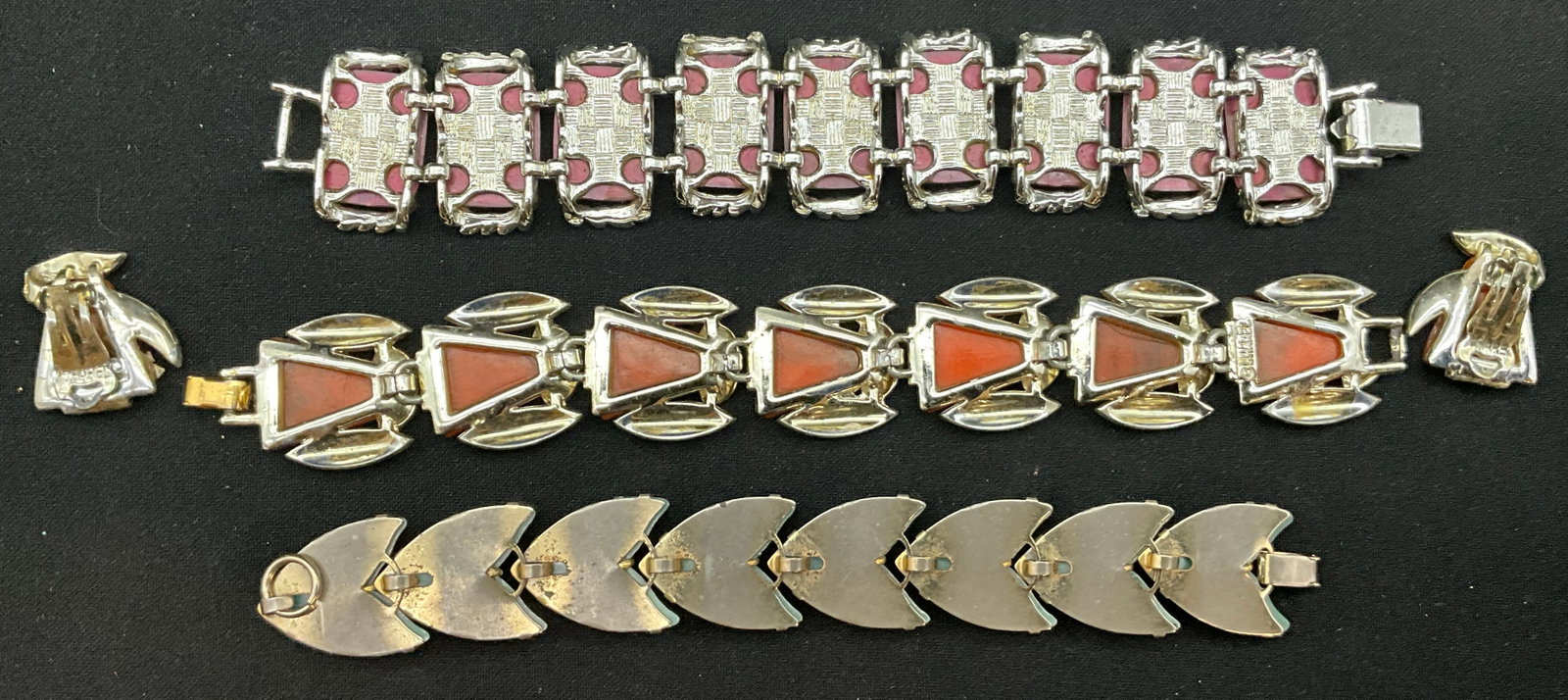 A Group of Vintage Mid-Century Costume Jewelry including Sets by Star and Charel - 3