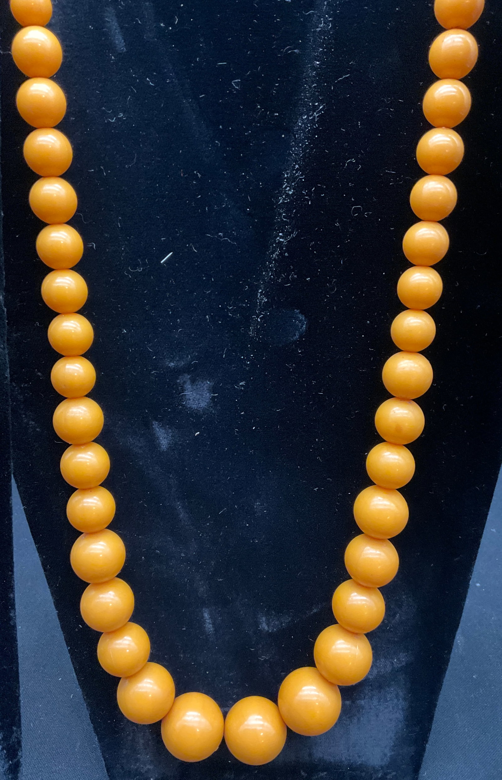 A Trio of Vintage Bakelite Graduated Beaded Necklaces - 2