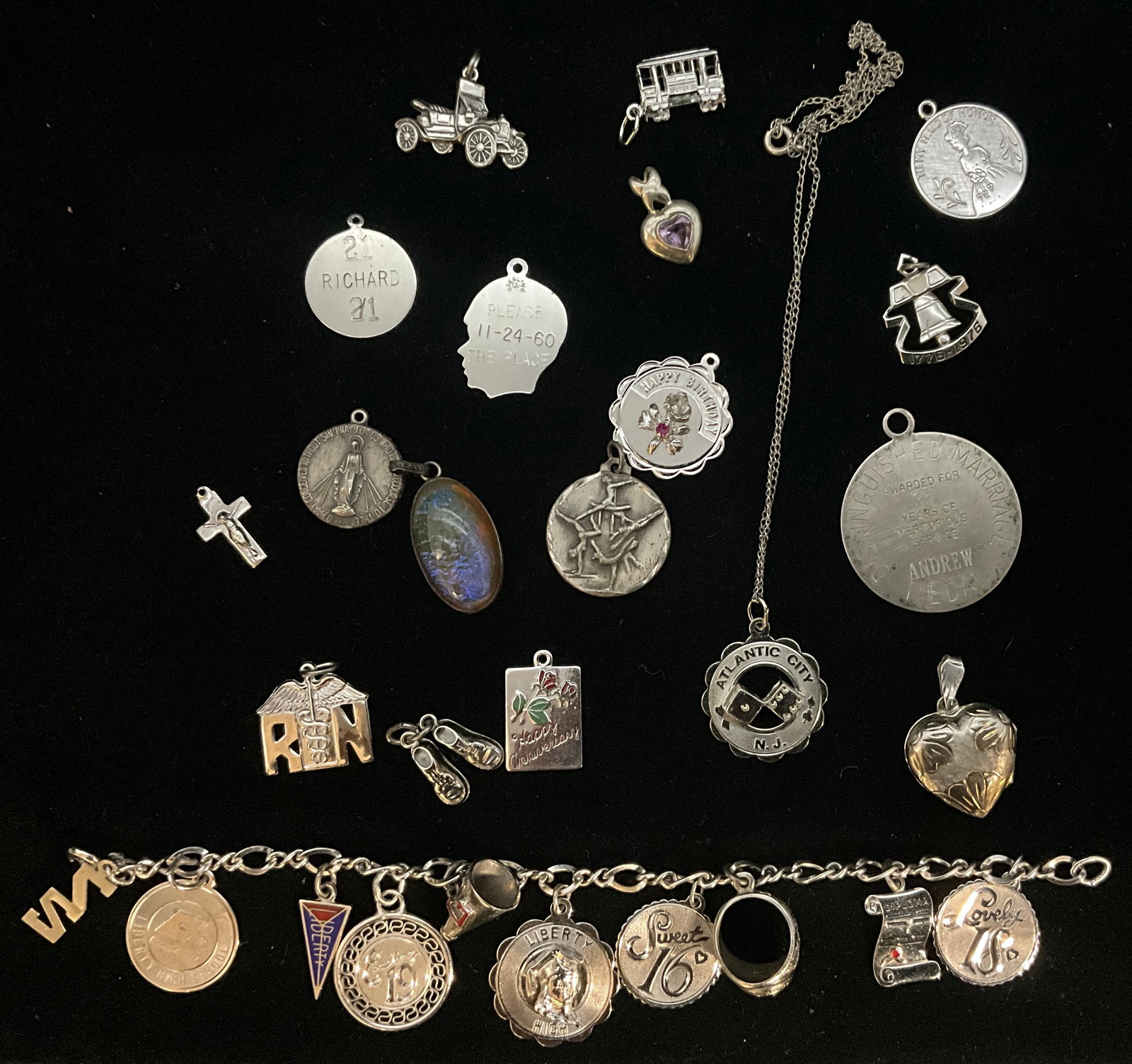 A Collection of Wells and Other Sterling Silver Jewelry - 2