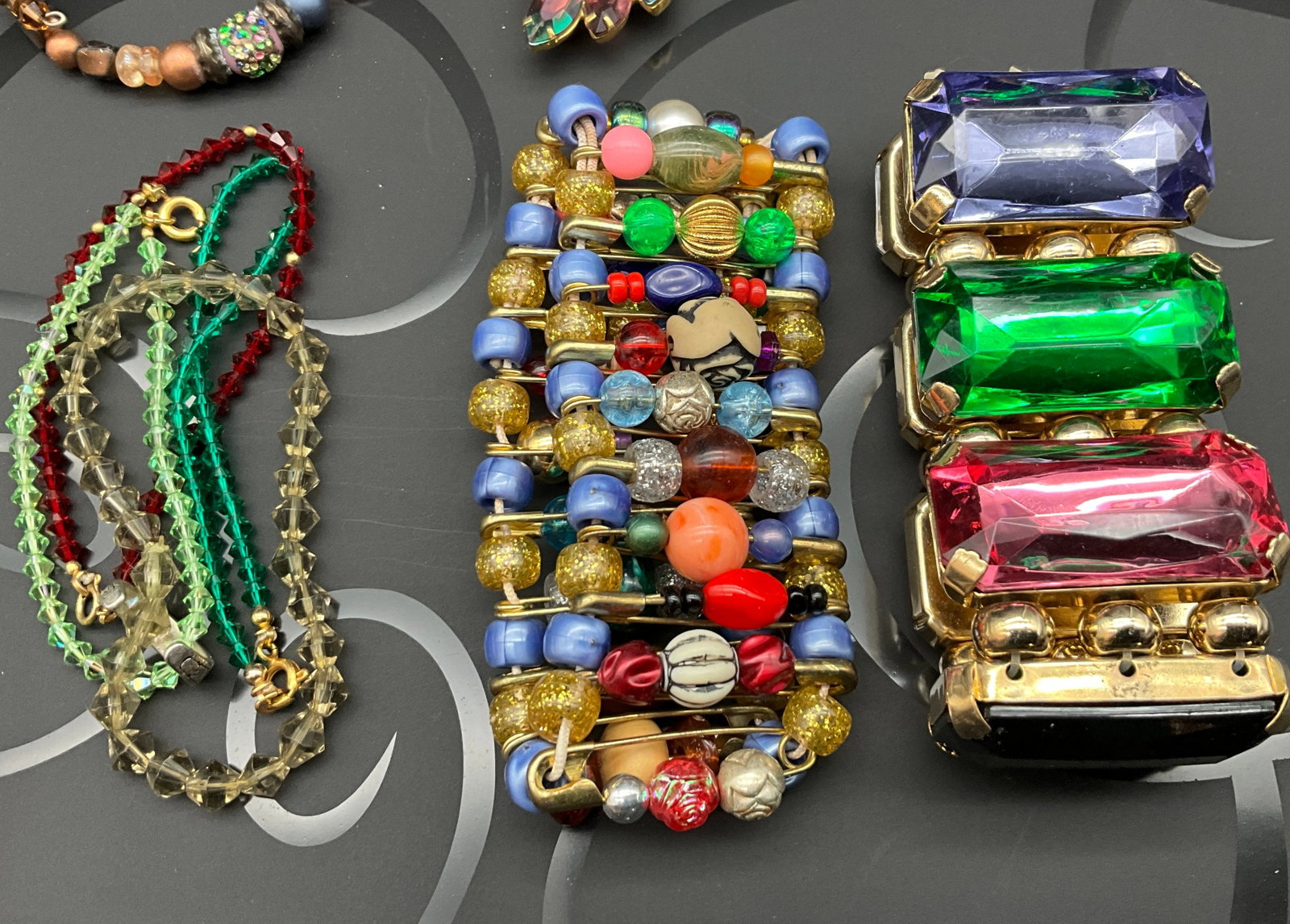 A Collection of Vintage Costume Jewelry - 2