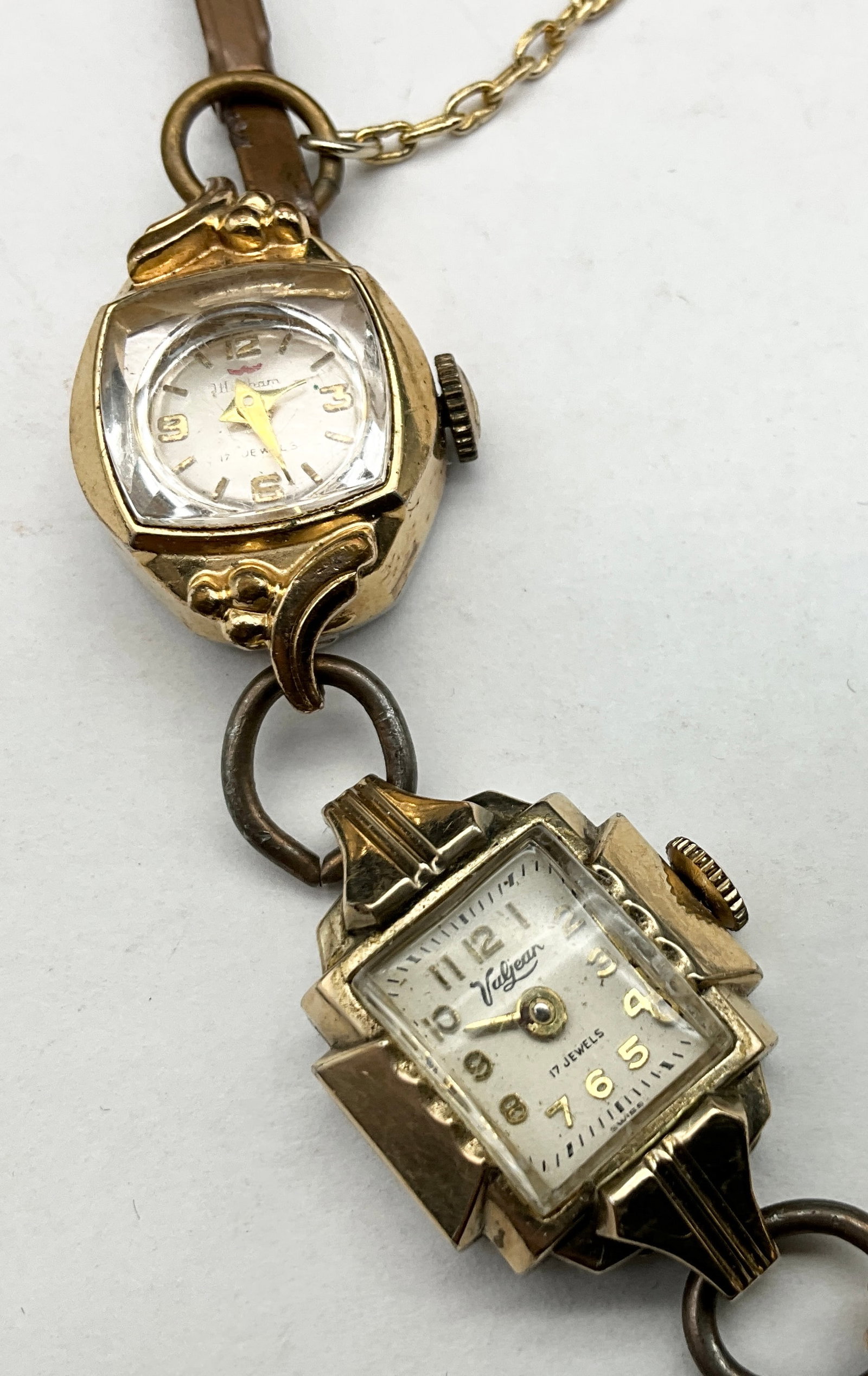 Vintage Ladies Watch Case Bracelet in 10K Gold Filled and Rolled Gold Plate - 3
