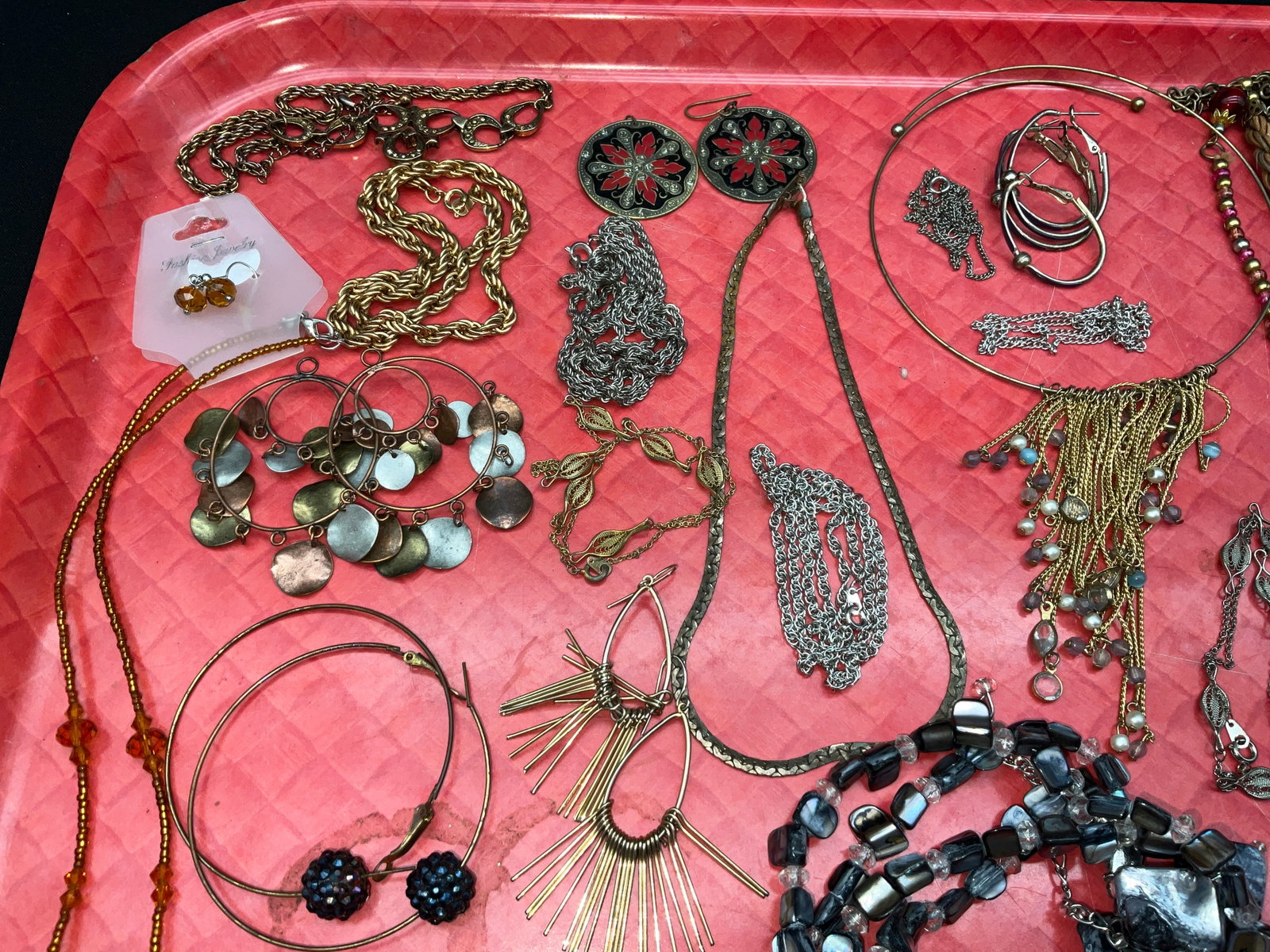 An Assortment of Contemporary and Vintage Style Costume Jewelry - 3