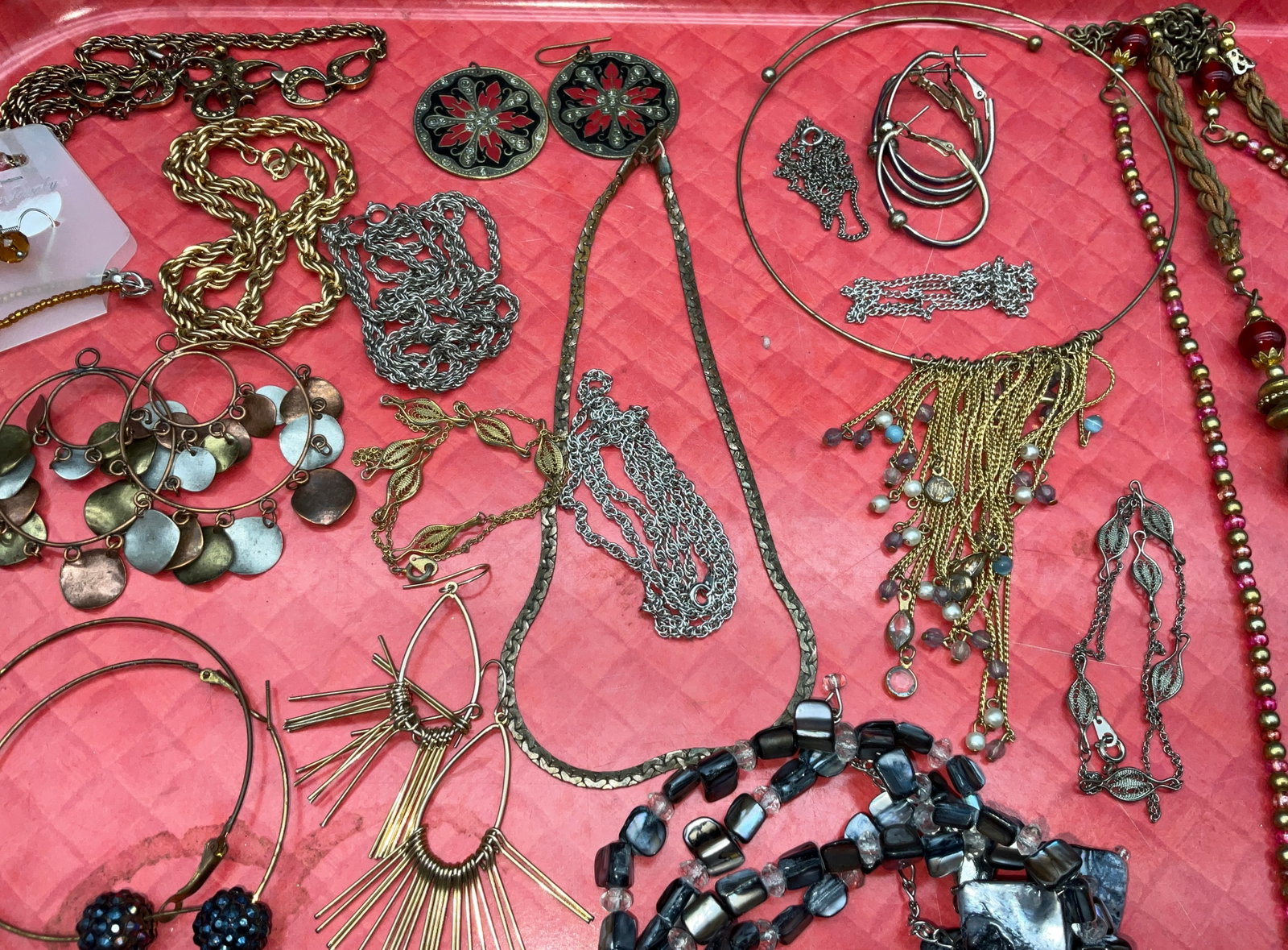 An Assortment of Contemporary and Vintage Style Costume Jewelry - 6