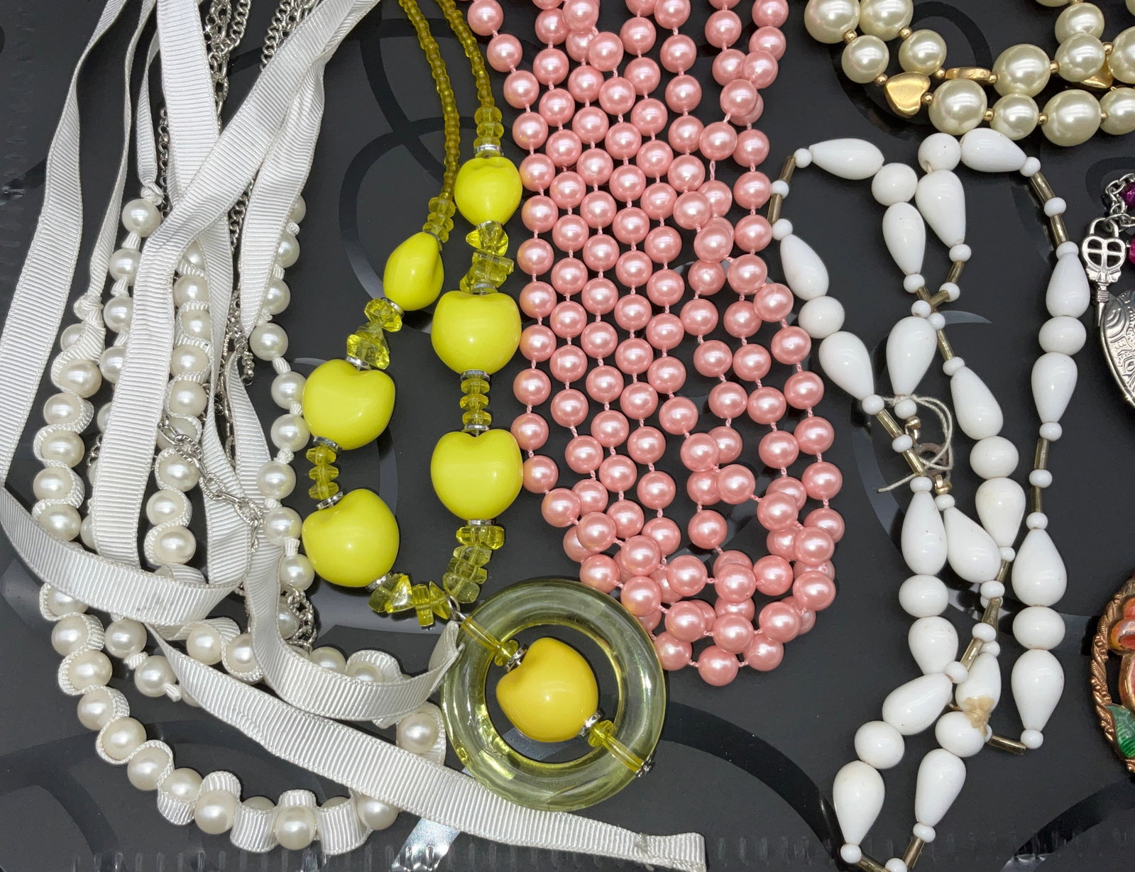 A Collection of Vintage Mixed Costume Jewelry - 2