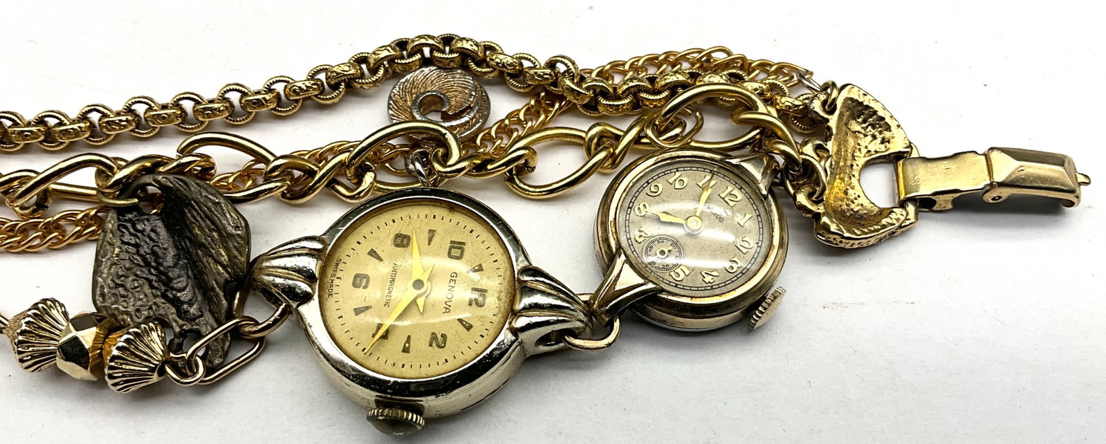 Two Vintage Multi-Strand Ladies Bracelet Watches - 2