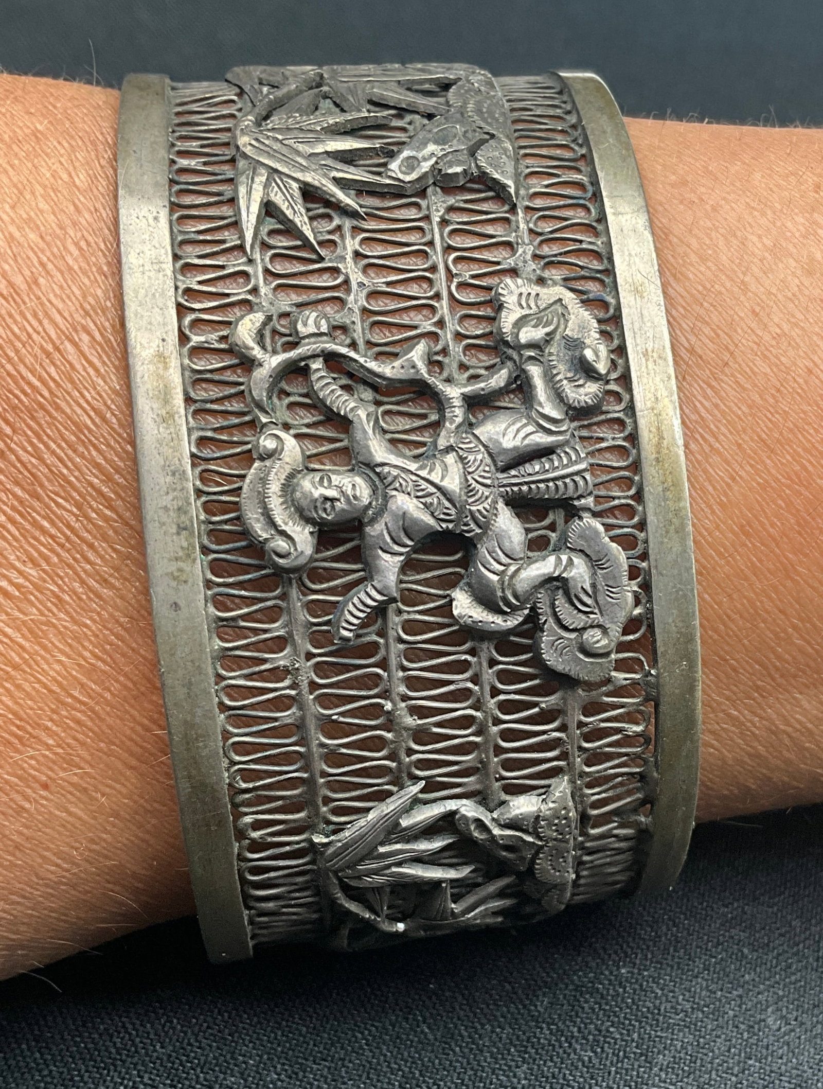 A Collection of Silver Toned and Coral Jewelry - 4