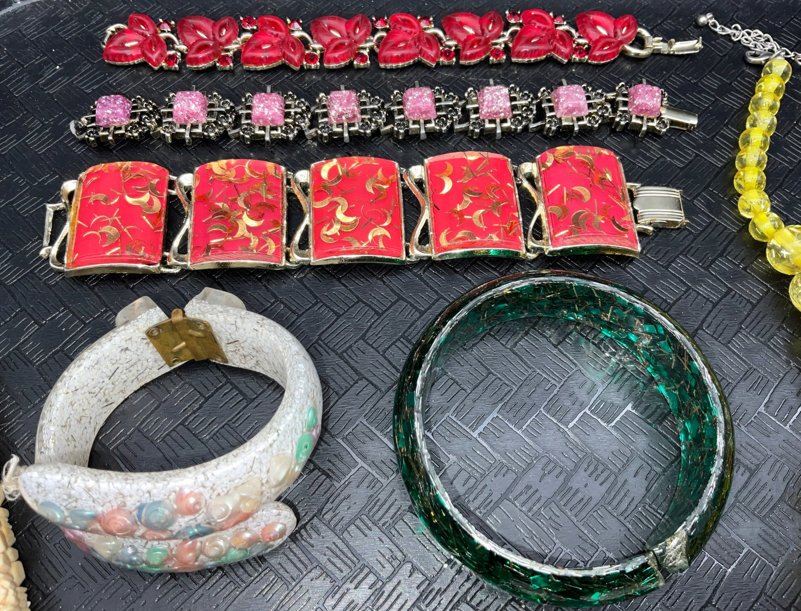 A Collection of Vintage Mid-Century Costume Jewelry - 2