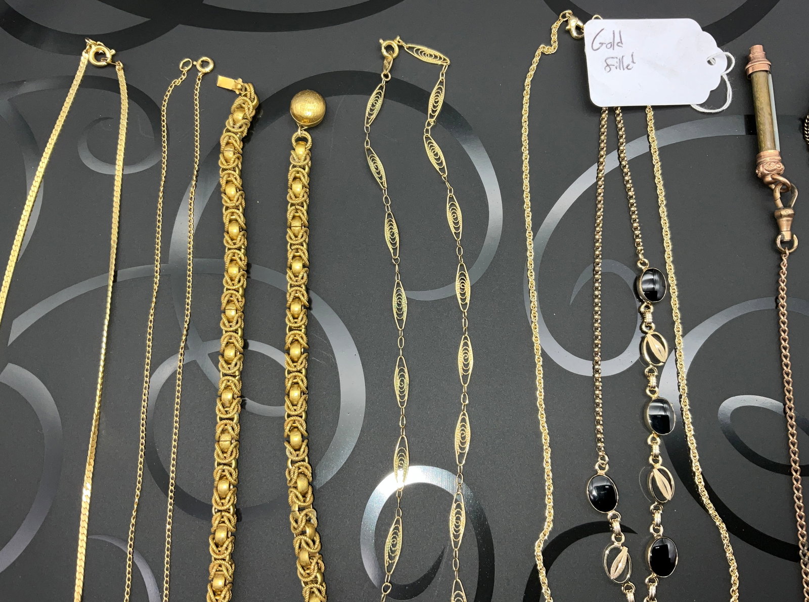 A Collection of Vintage Gold-Filled and Costume Jewelry - 5