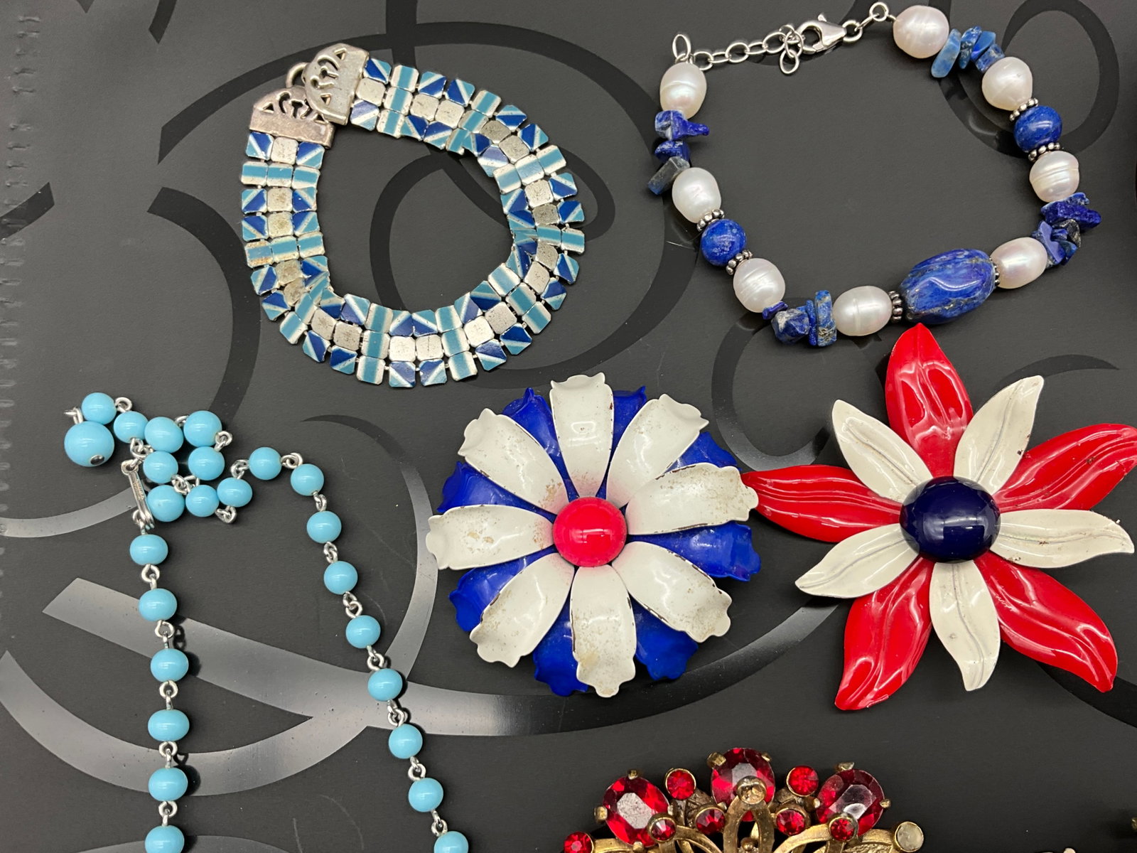 16-Piece Collection of Vintage Costume Jewelry - 3